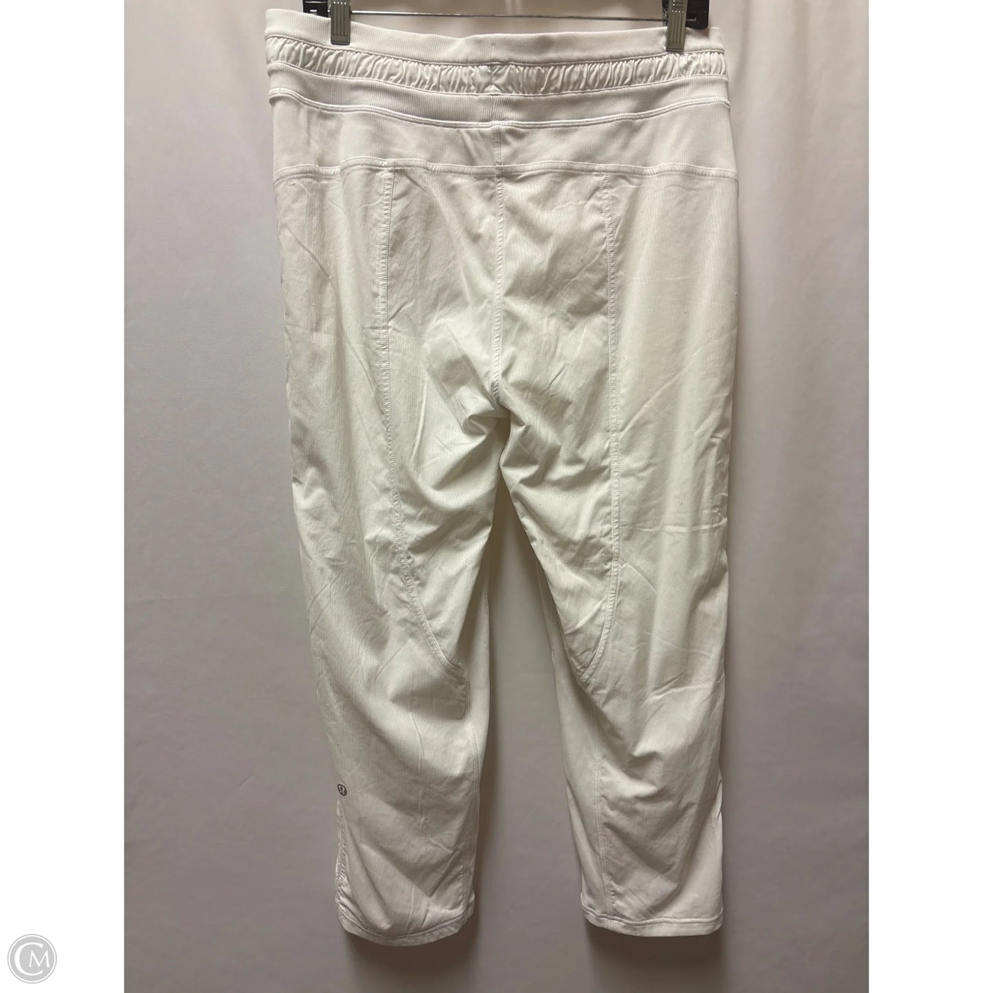 Athletic Pants By Lululemon In White, Size: 10