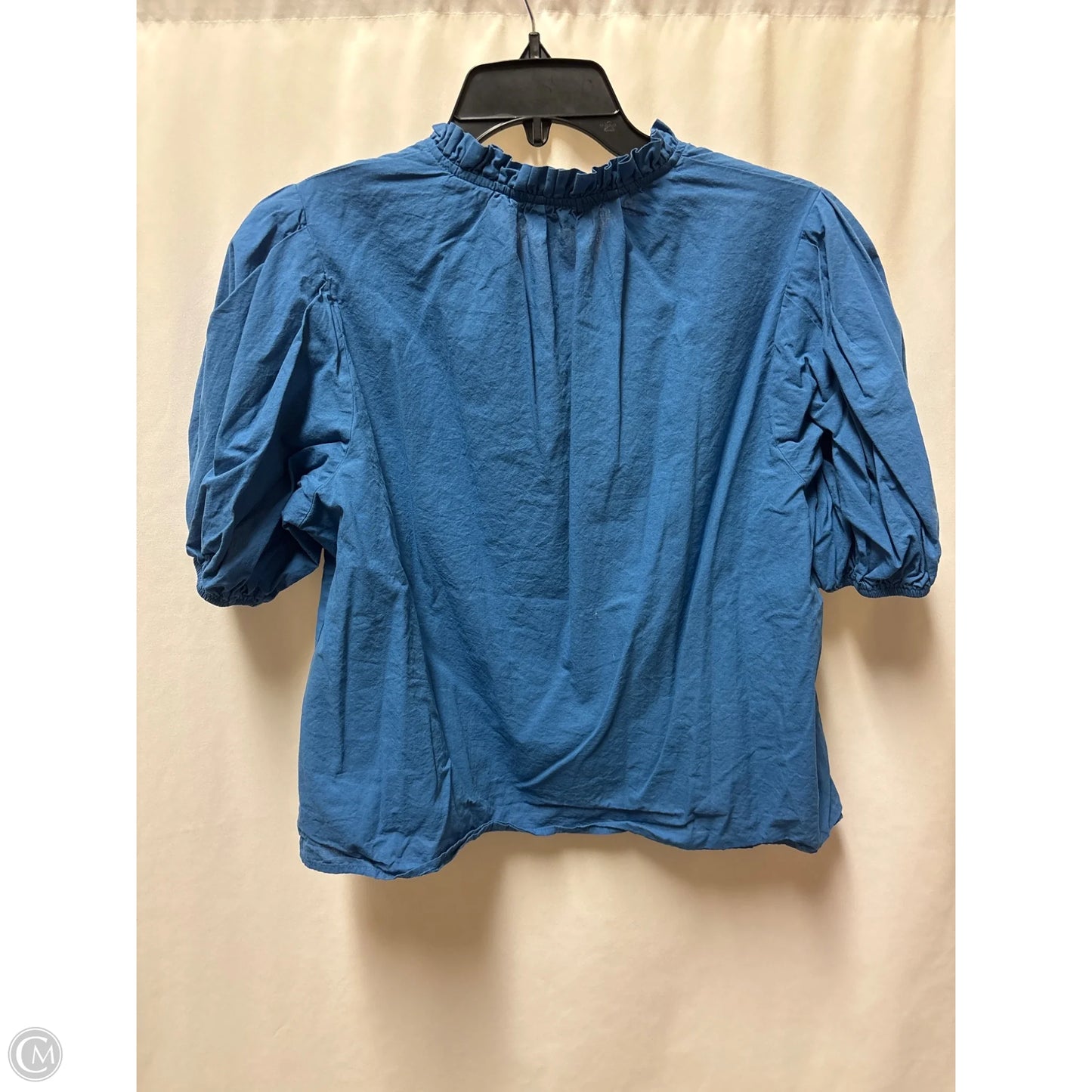 Top Short Sleeve By Pinch In Blue, Size: M