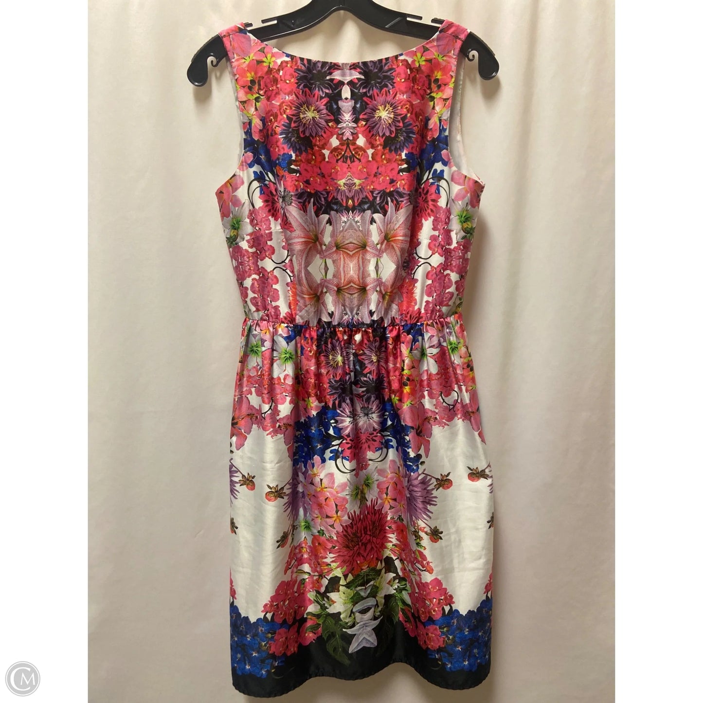 Dress Casual Midi By Liz Claiborne In Pink, Size: S