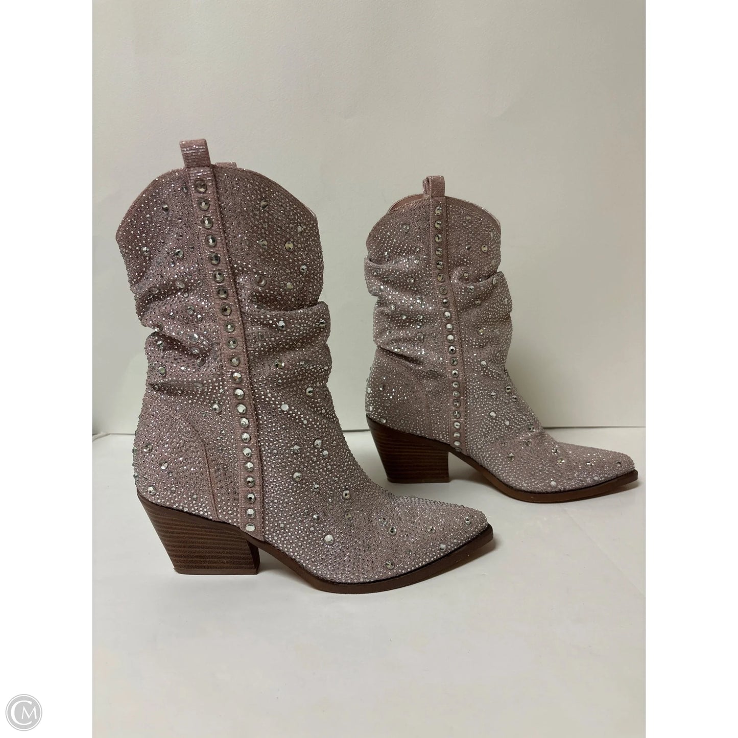 Boots Western By Jessica Simpson In Pink, Size: 9.5