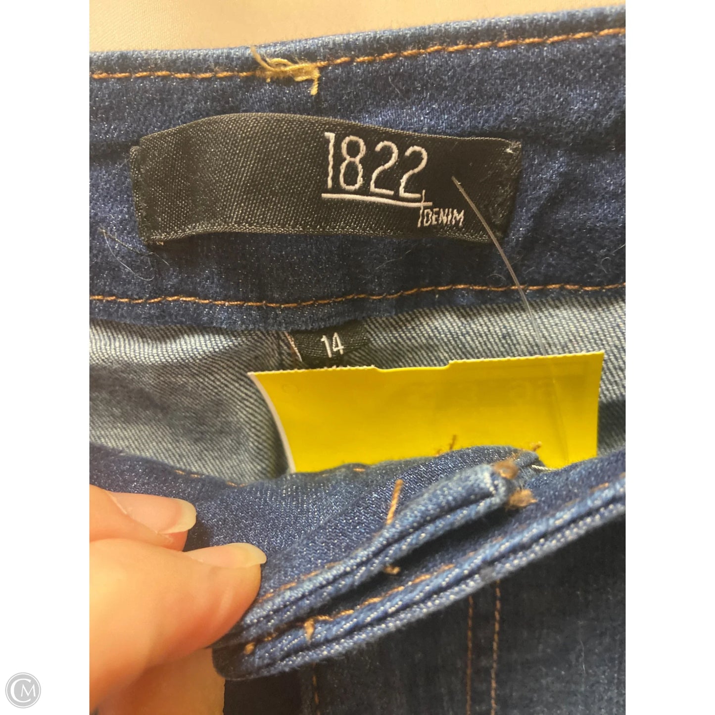 Shorts By 1822 Denim In Blue Denim, Size: 14