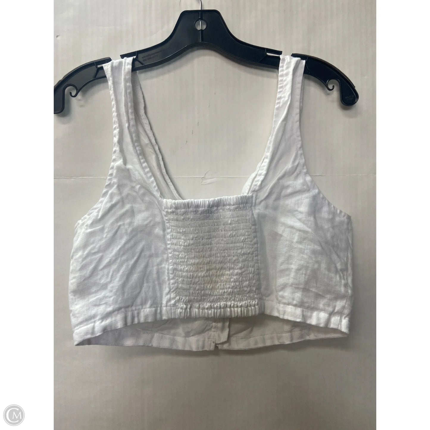 Top Sleeveless By Madewell In White, Size: M