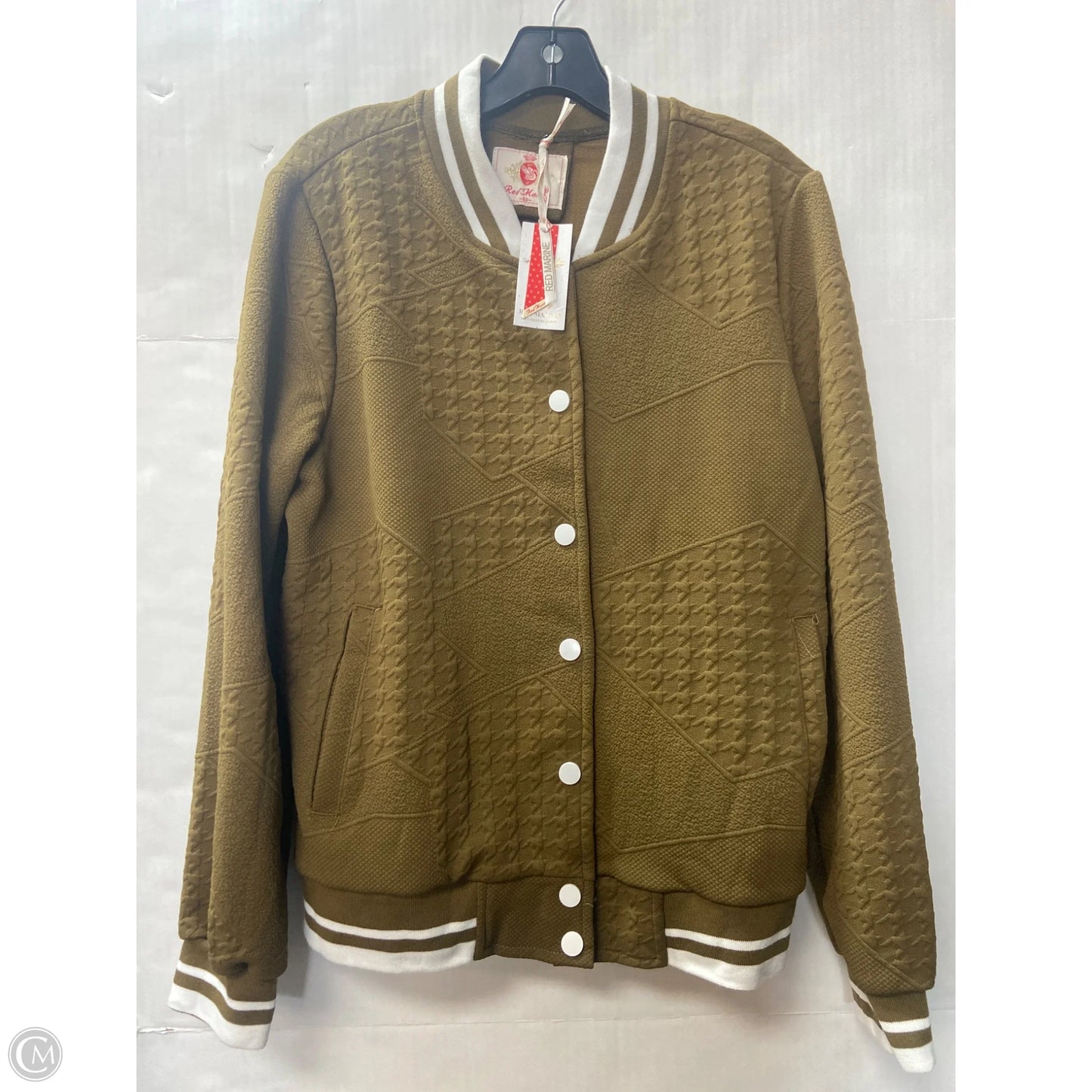 Jacket Other By Clothes Mentor In Green, Size: L