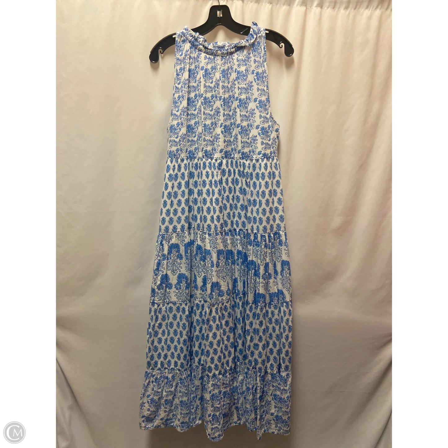 Dress Casual Maxi By Calypso St Barth In Blue, Size: M