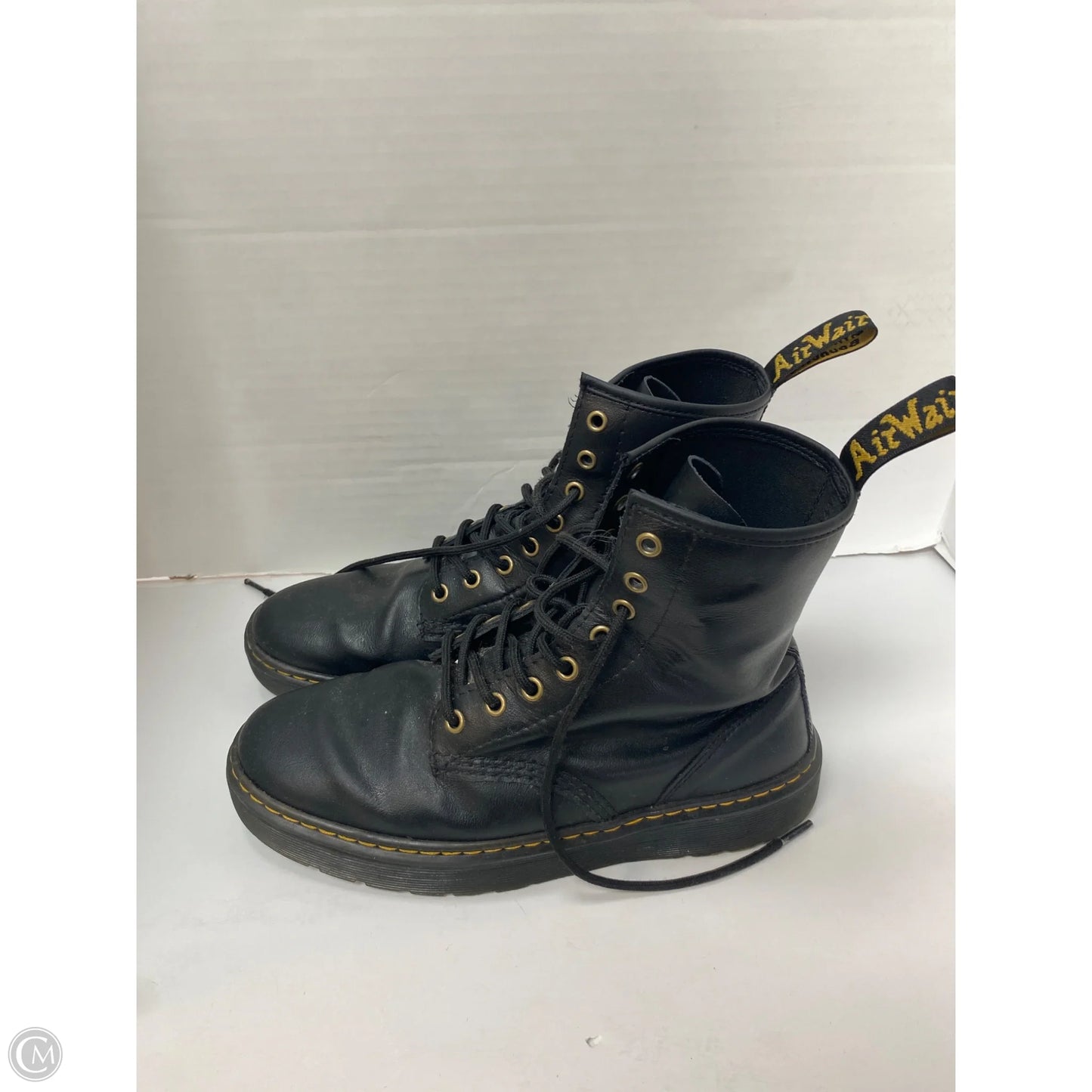 Boots Ankle Flats By Dr Martens In Black, Size: 8