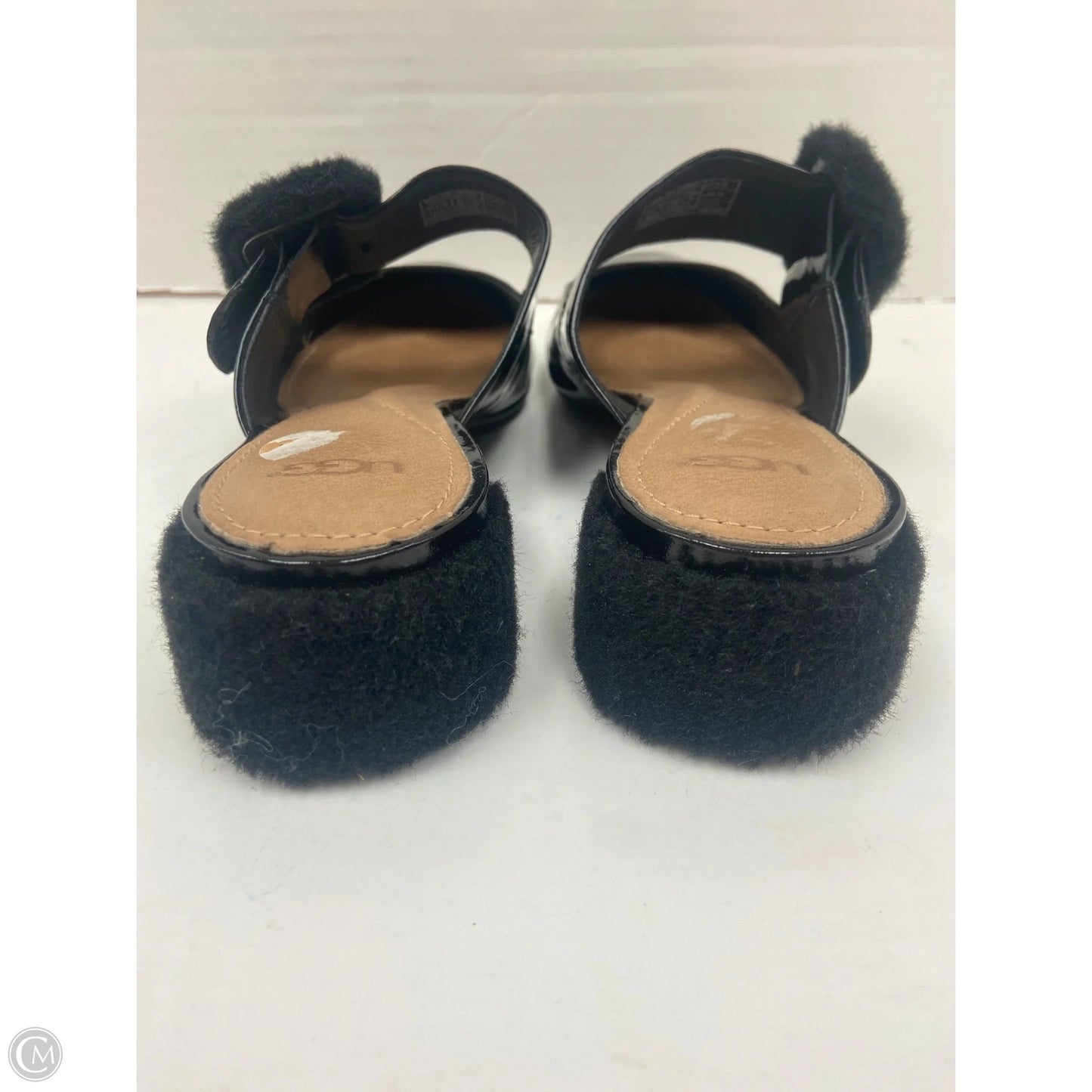 Sandals Designer By Ugg In Black, Size: 7