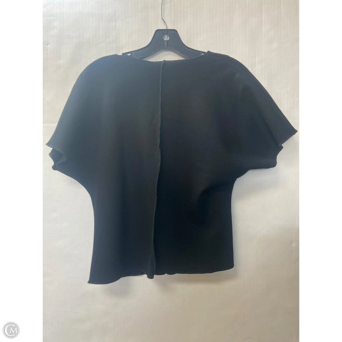 Top Short Sleeve By H&m In Black, Size: M