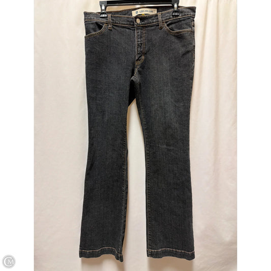Jeans Straight By Gap In Black, Size: 8