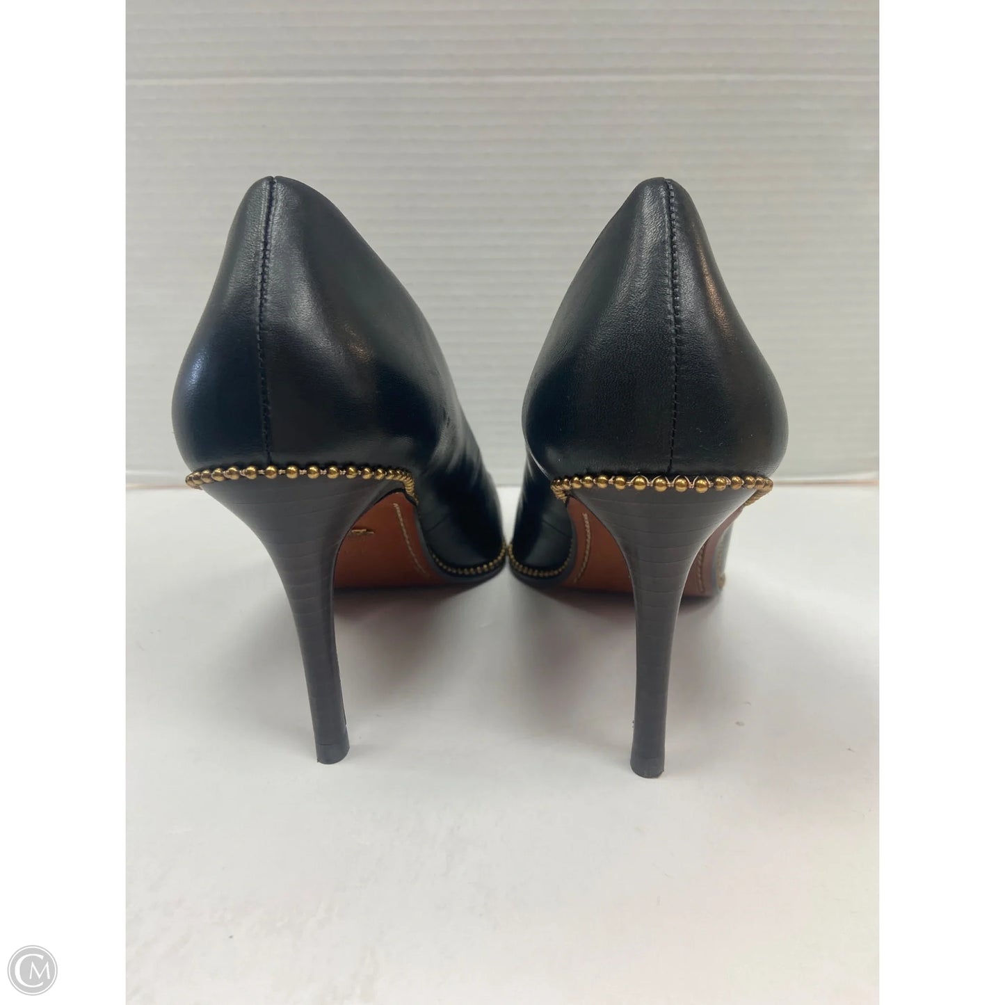 Shoes Designer By Coach In Black, Size: 9.5