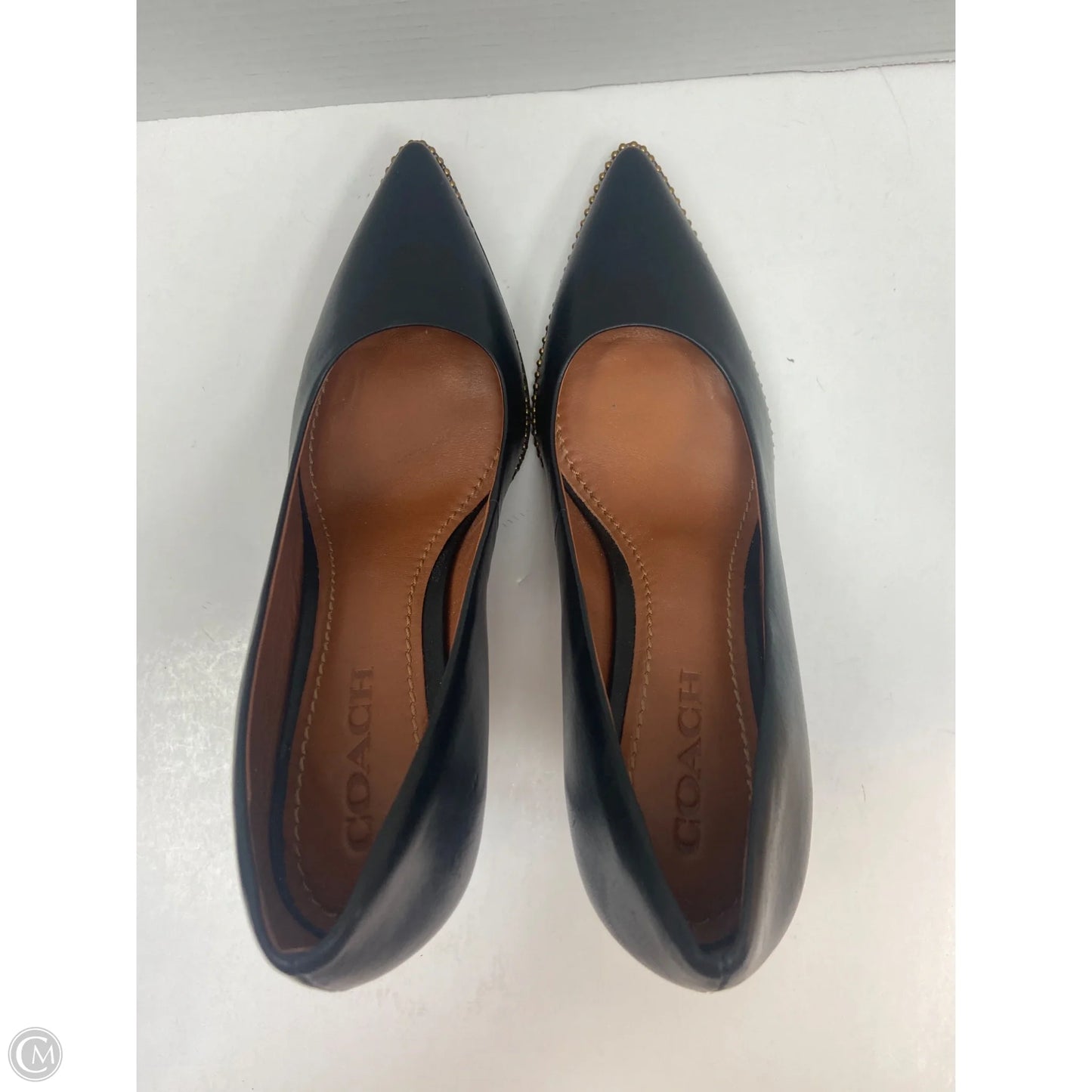 Shoes Designer By Coach In Black, Size: 9.5