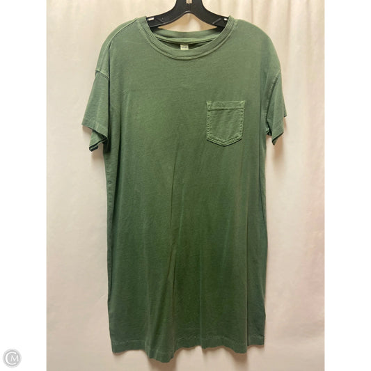 Dress Casual Midi By Old Navy In Green, Size: M