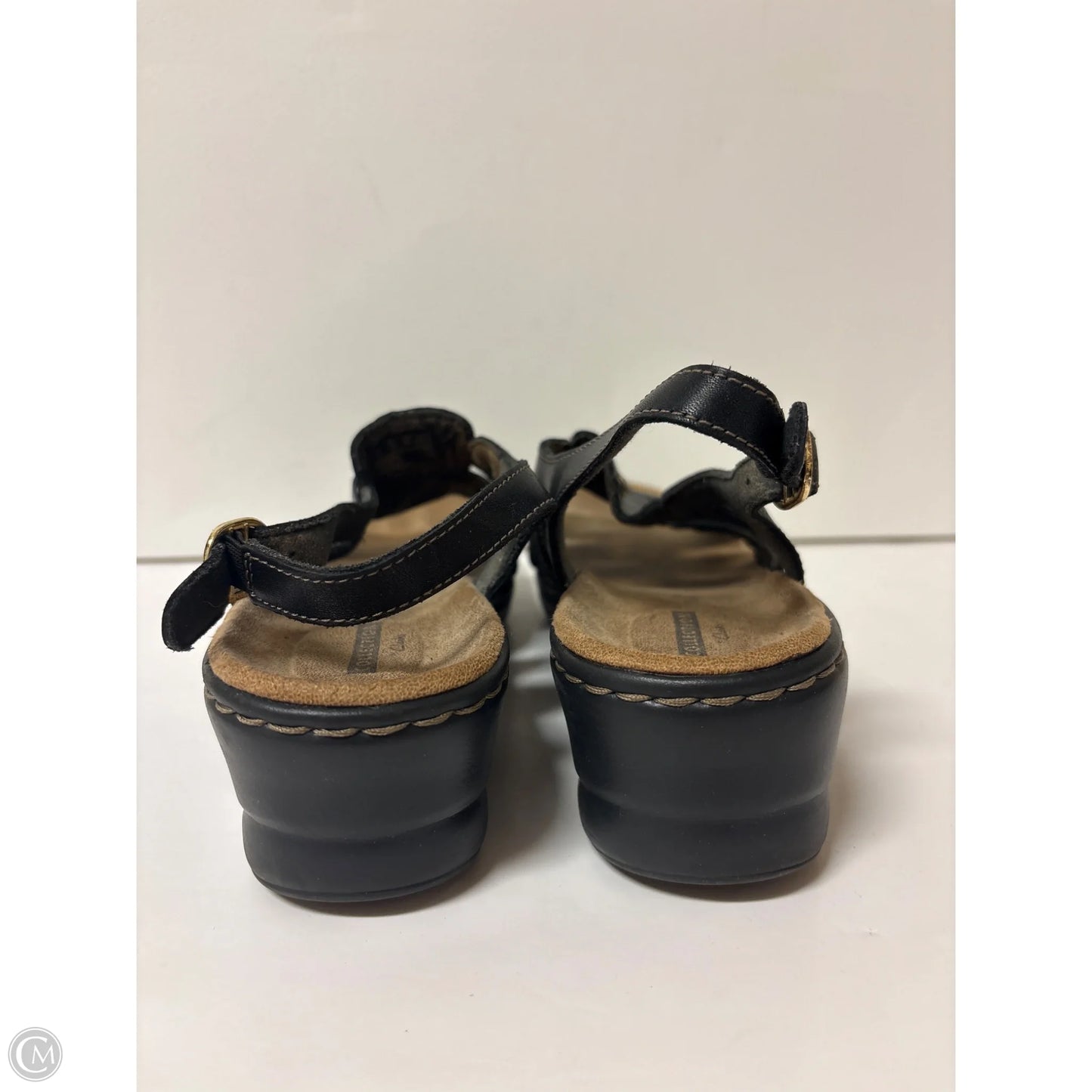 Shoes Heels Block By Clarks In Black, Size: 9