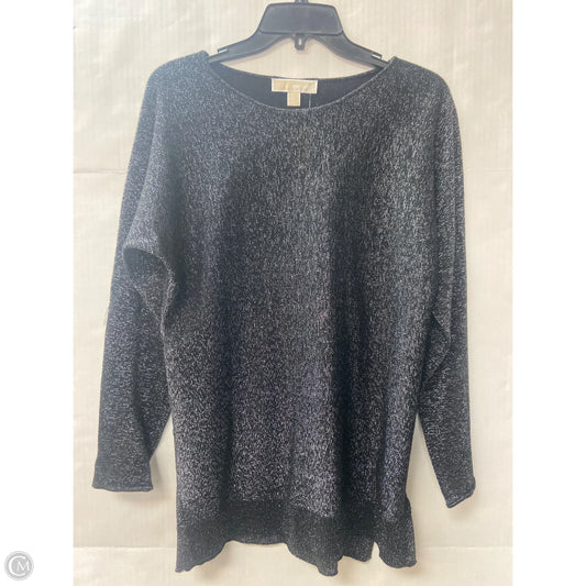 Top Long Sleeve By Michael By Michael Kors In Black, Size: S