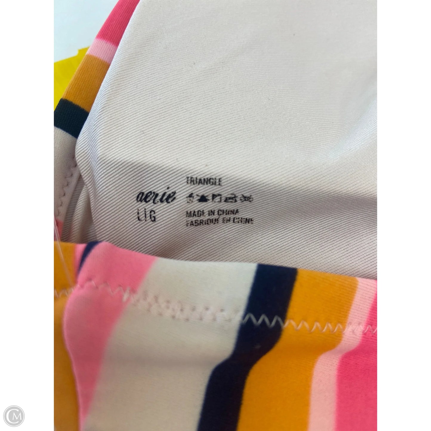 Swimsuit Top By Aerie In Pink, Size: M