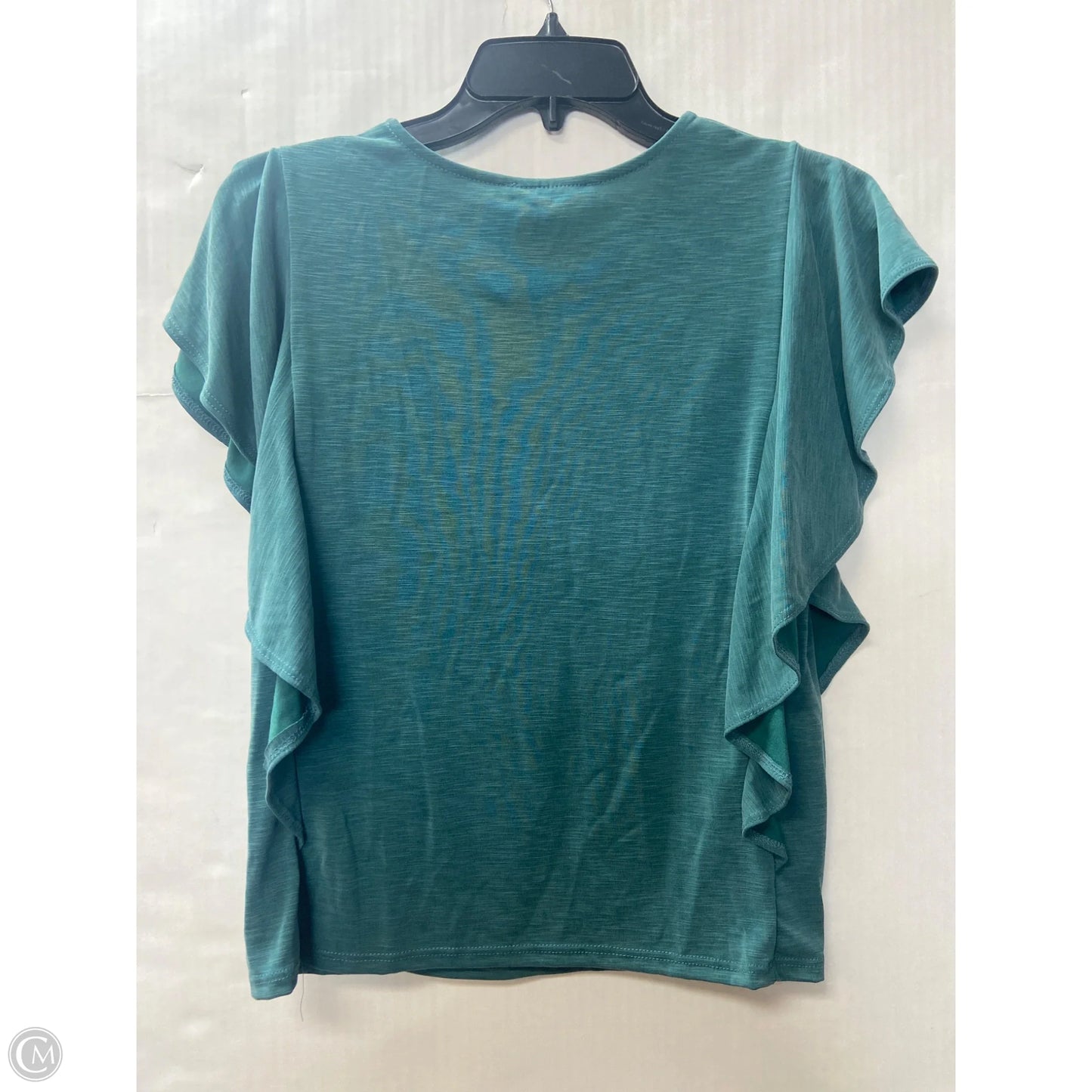 Top Short Sleeve By Green Envelope In Green, Size: S