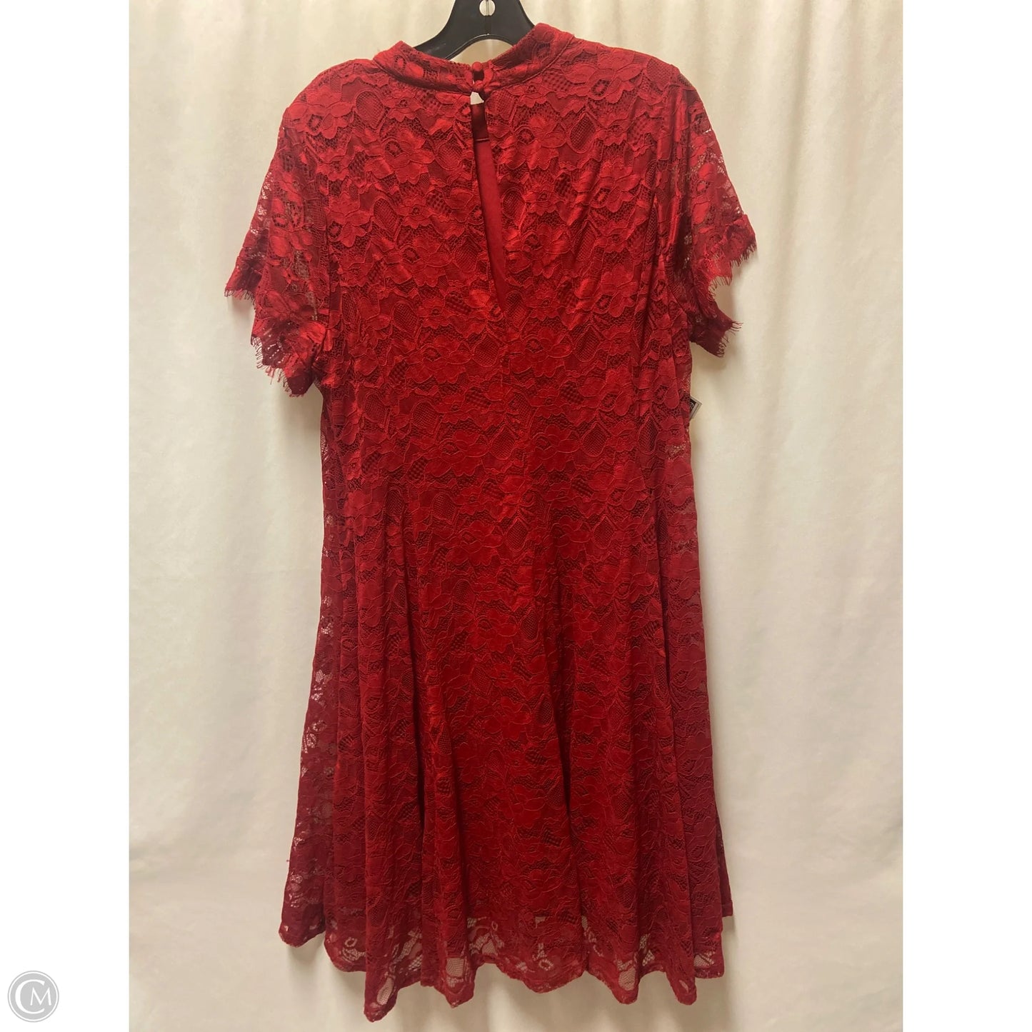 Dress Casual Midi By Torrid In Red, Size: 1x