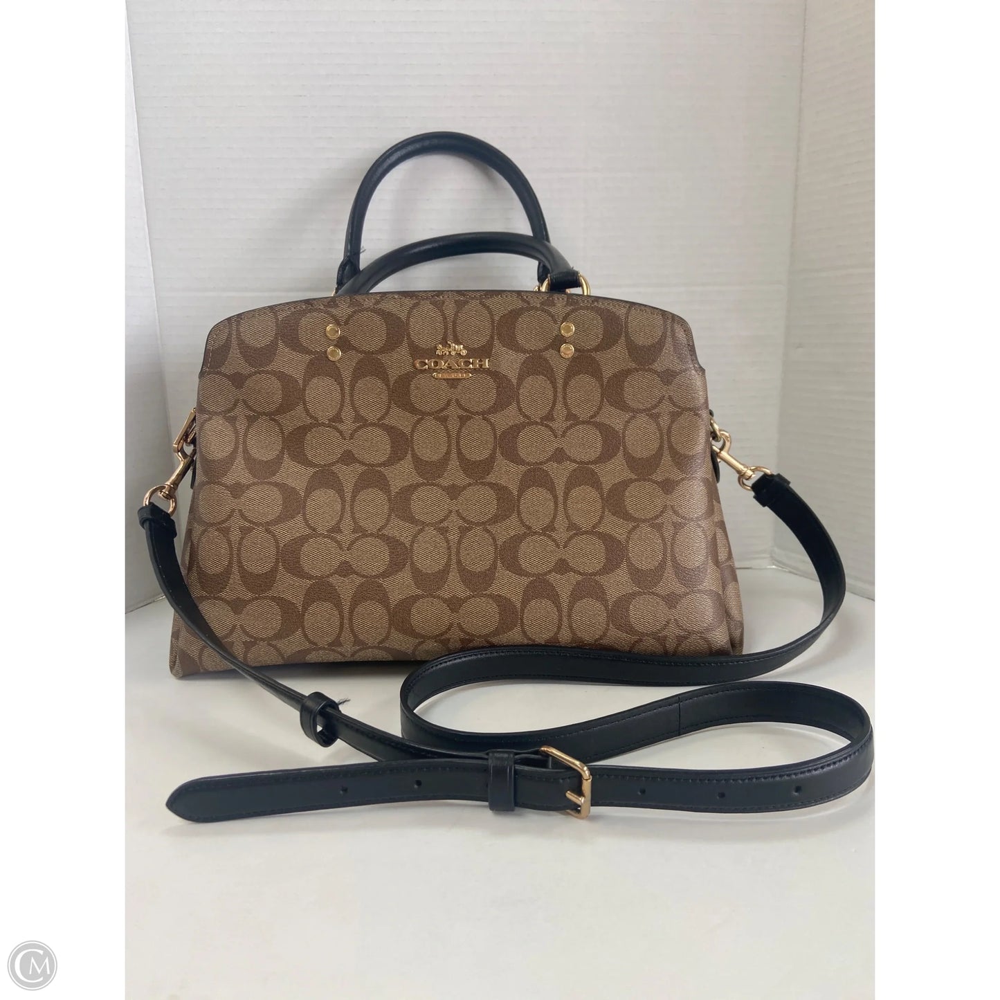 Crossbody Designer By Coach, Size: Medium