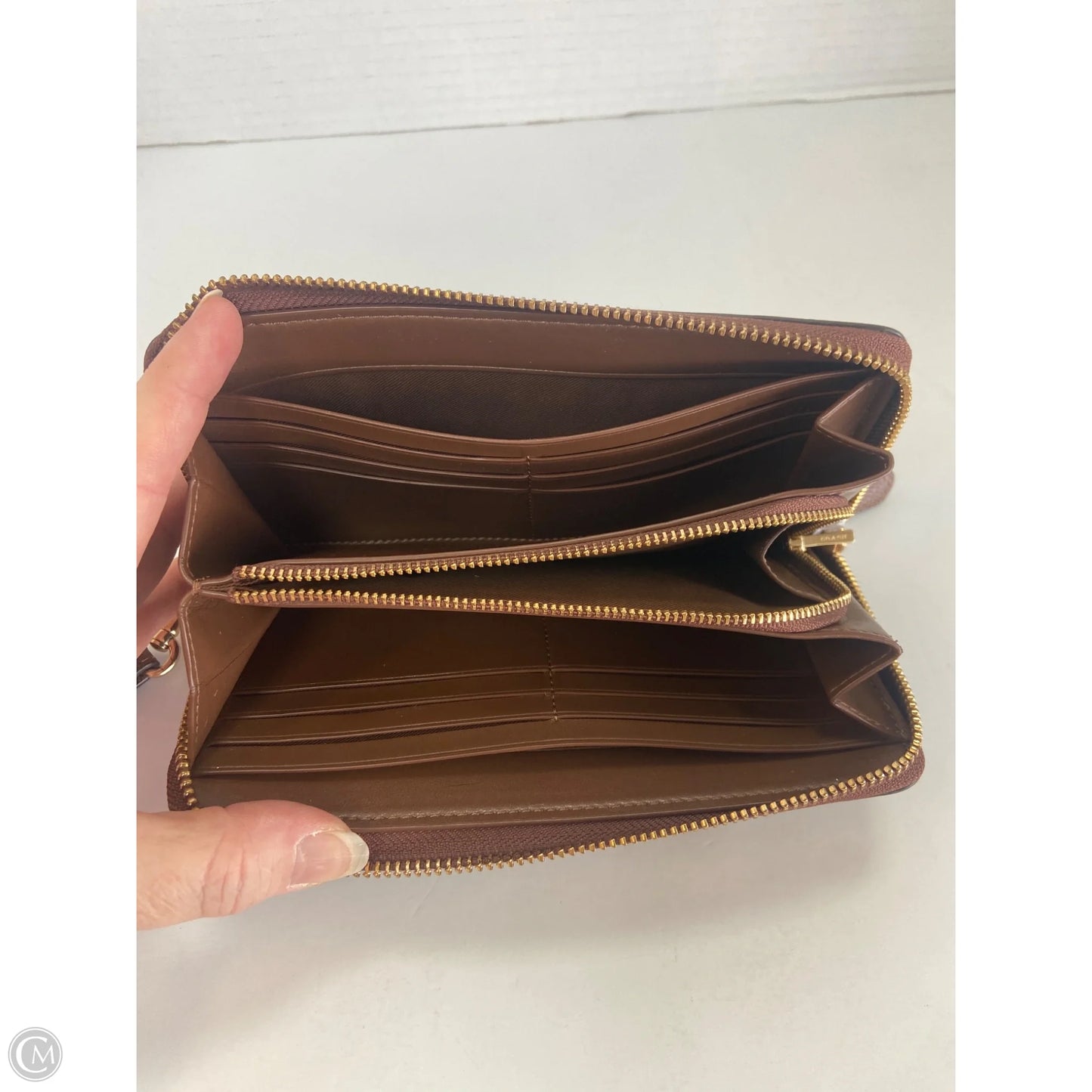 Wallet Designer By Coach, Size: Large