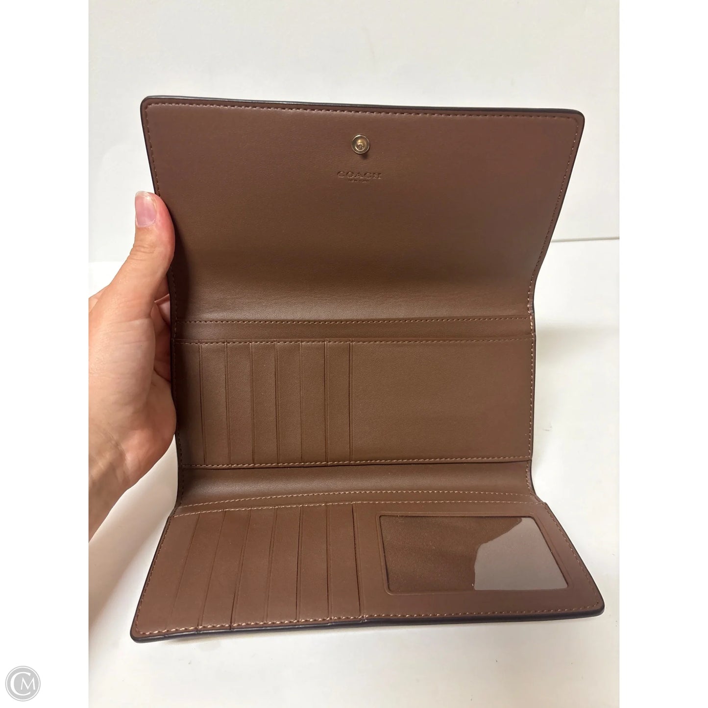 Wallet Designer By Coach, Size: Large