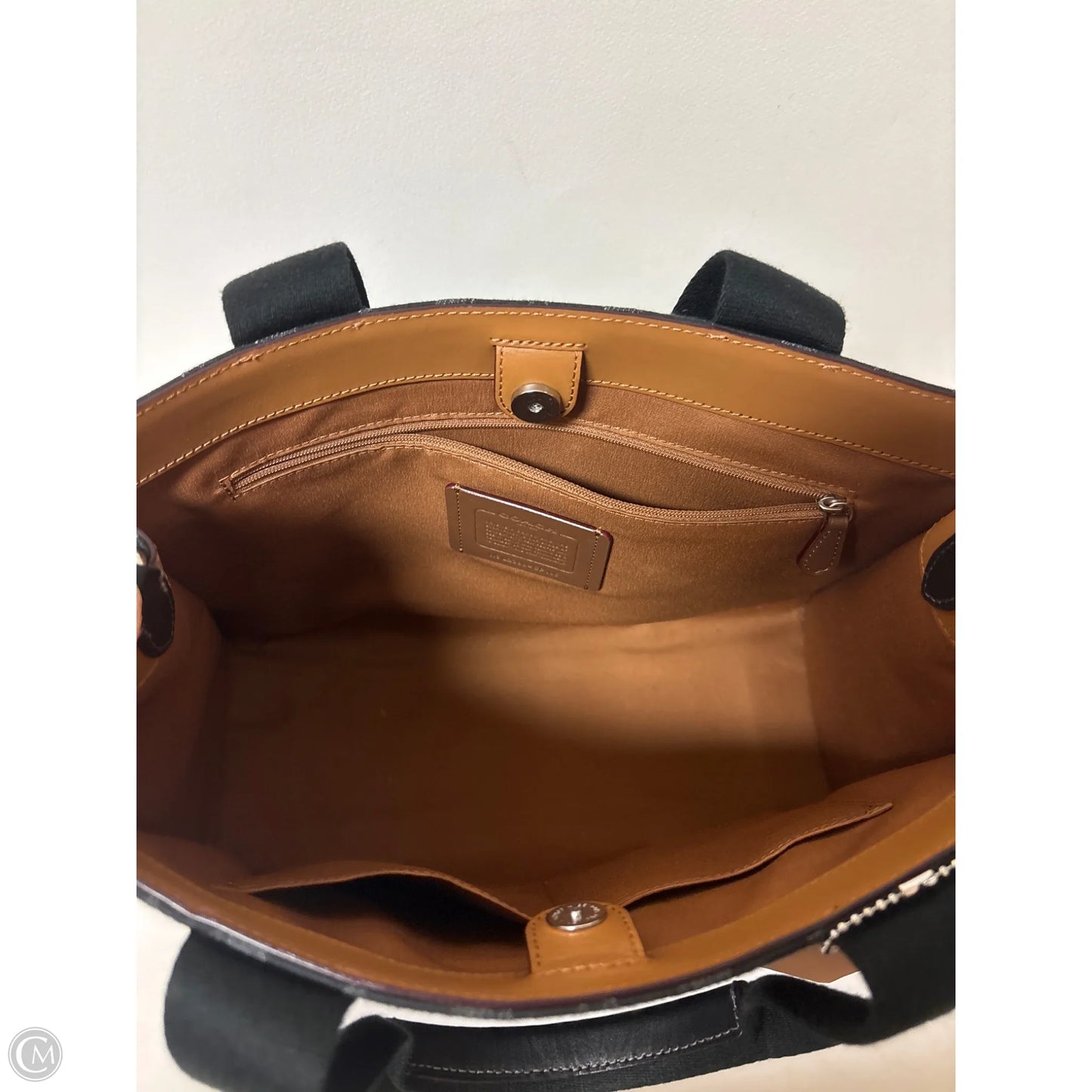 Handbag Designer By Coach, Size: Large