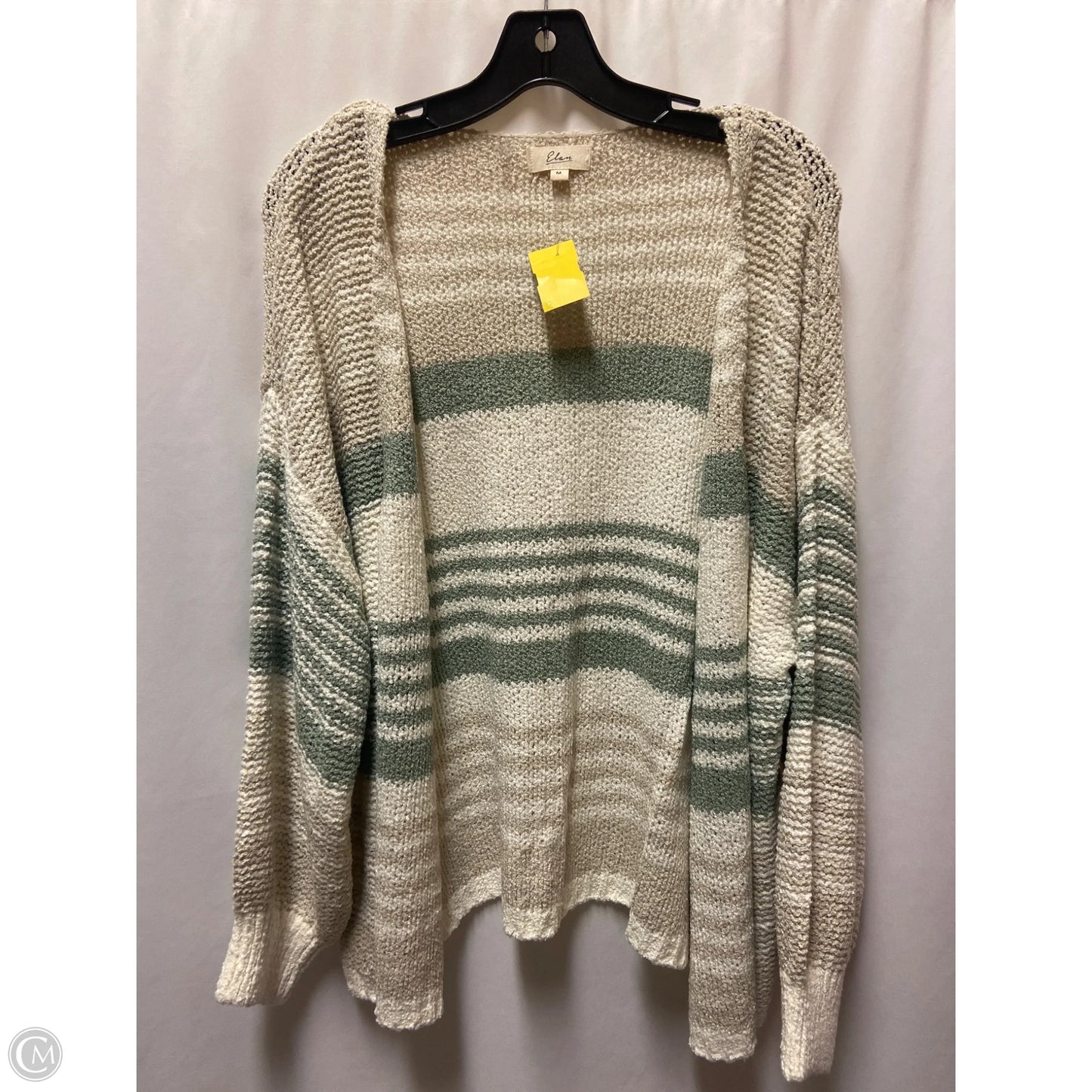 Cardigan By Elan In Green, Size: M