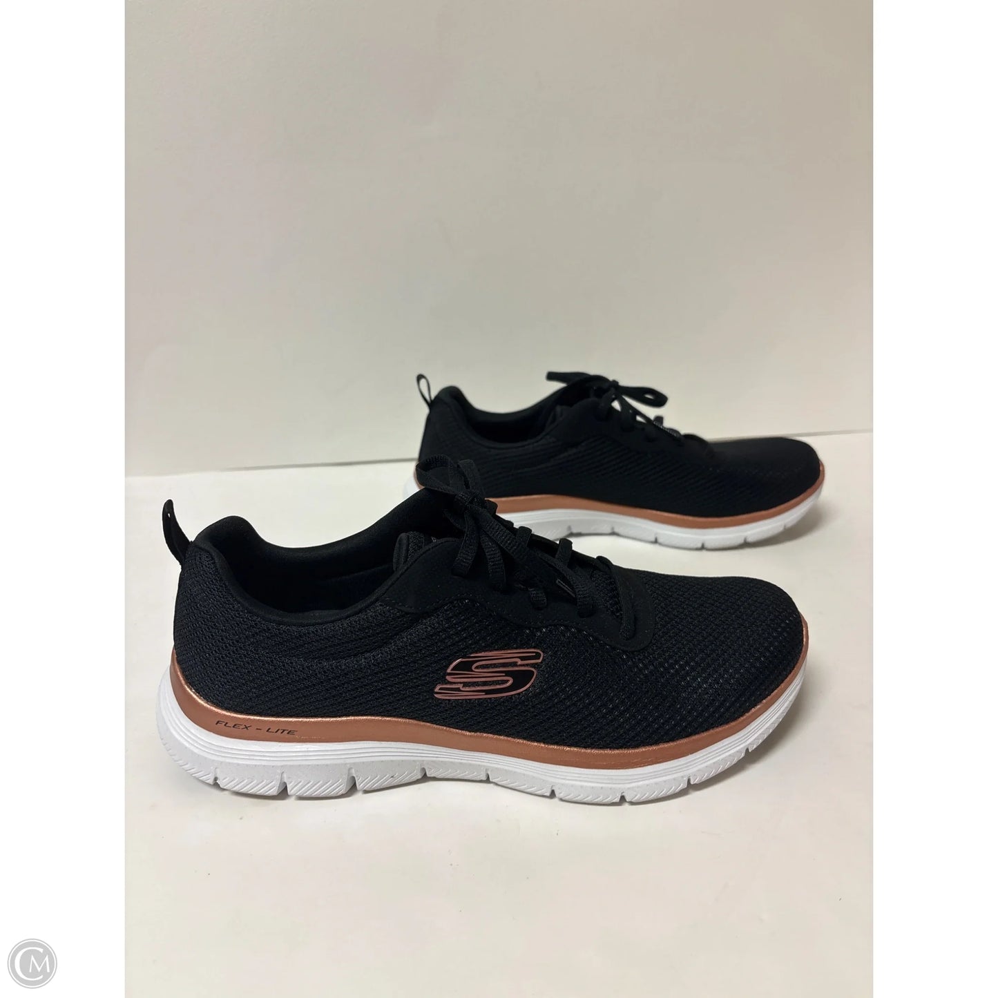 Shoes Athletic By Skechers In Black, Size: 8.5