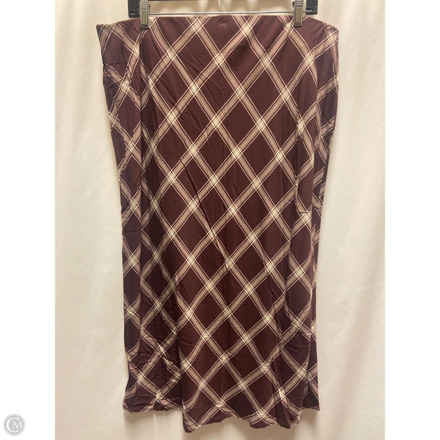 Skirt Midi By Torrid In Plaid Pattern, Size: 1x