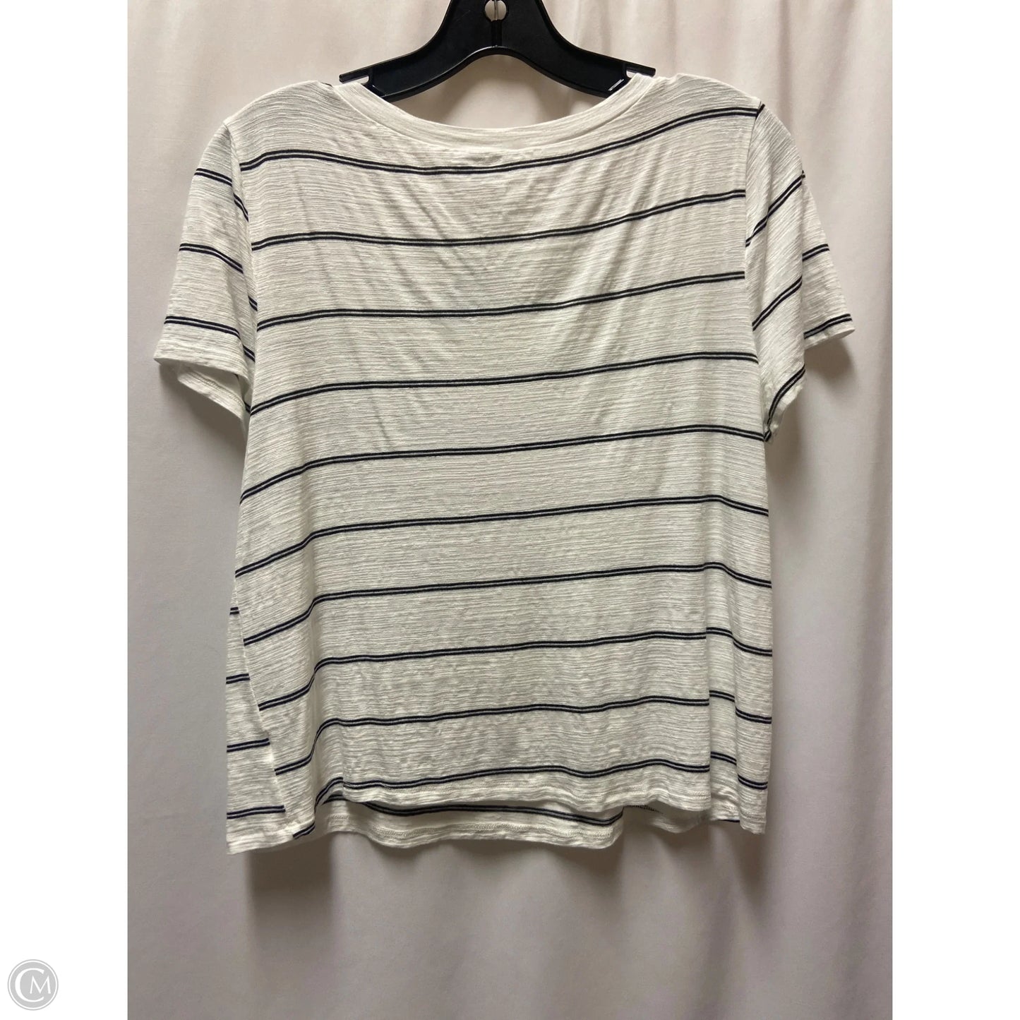 Top Short Sleeve By Green Envelope In White, Size: Xs