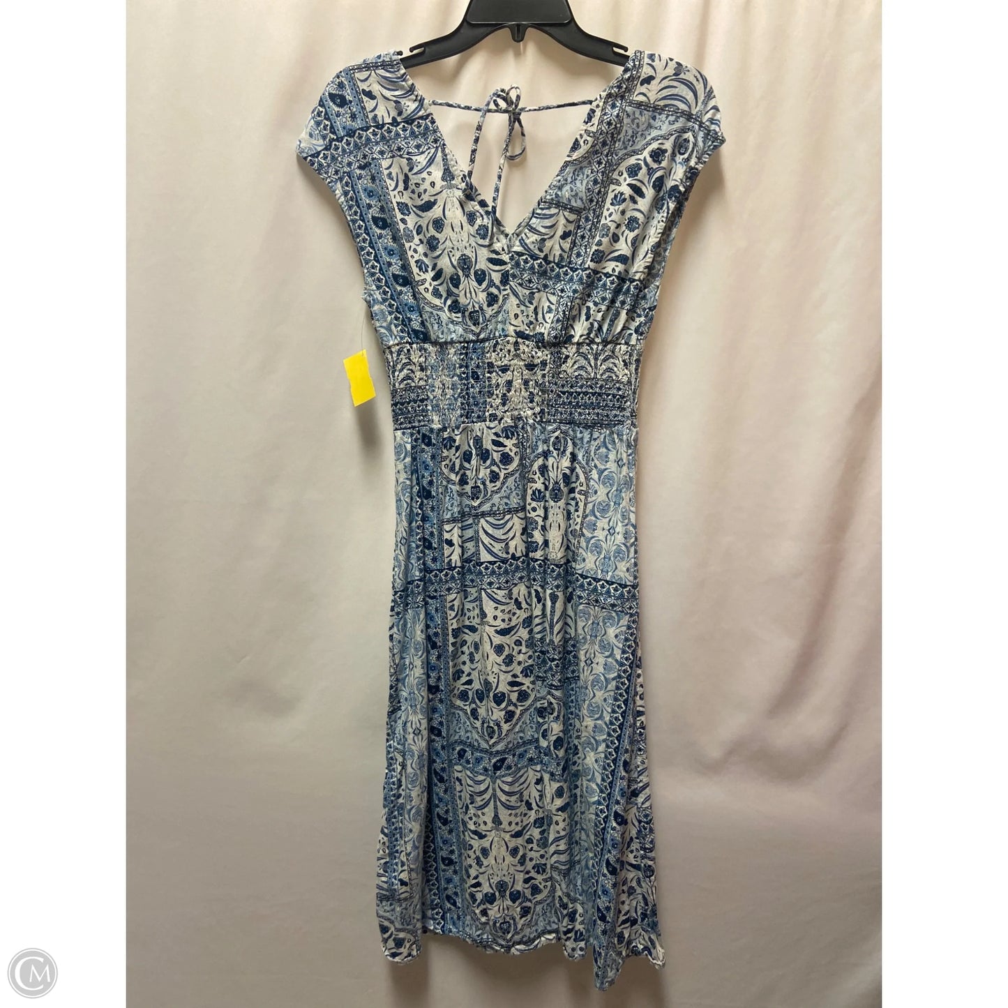 Dress Casual Midi By Old Navy In Blue, Size: Xs
