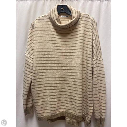 Sweater By Clothes Mentor In Tan, Size: L