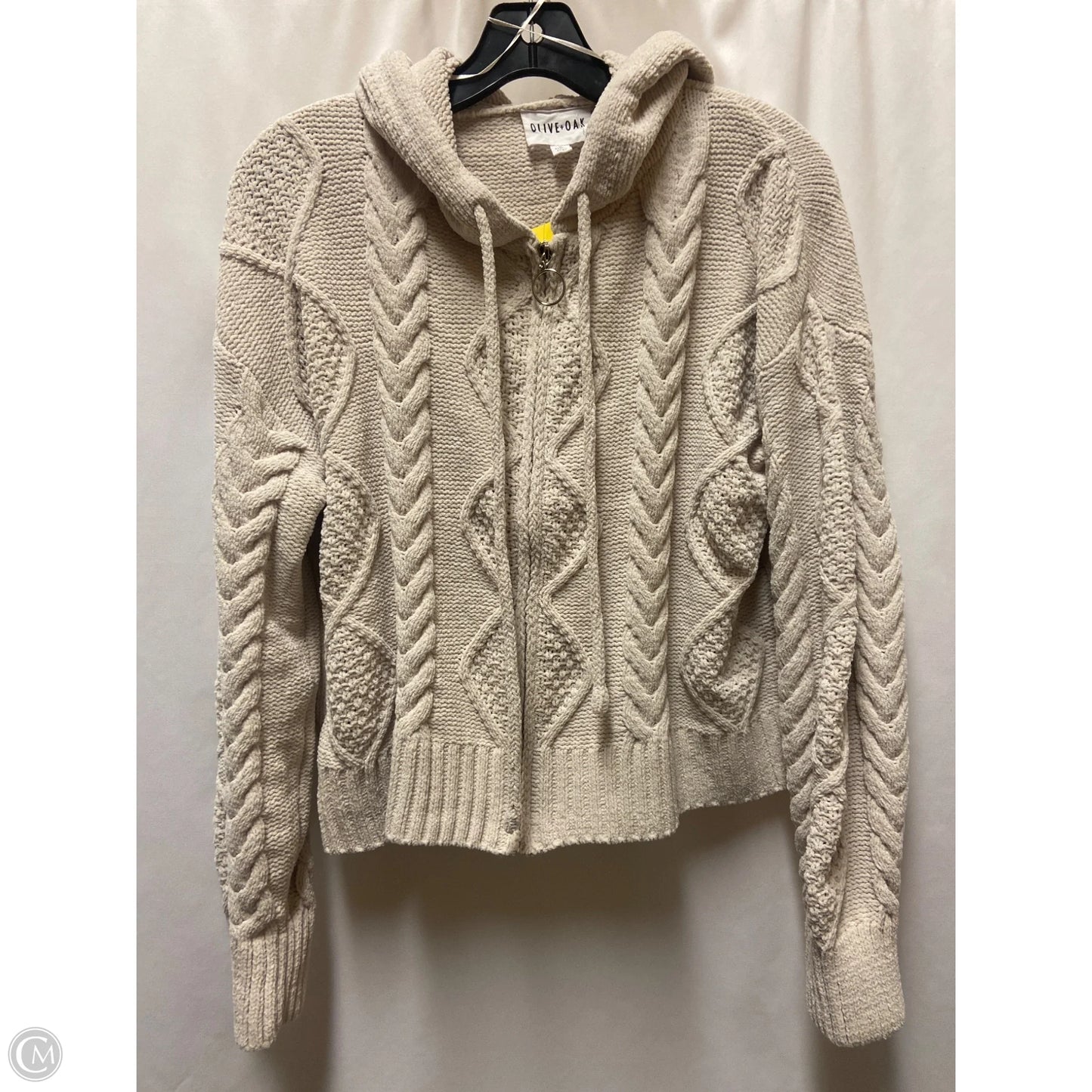 Sweater By Olive And Oak In Tan, Size: M