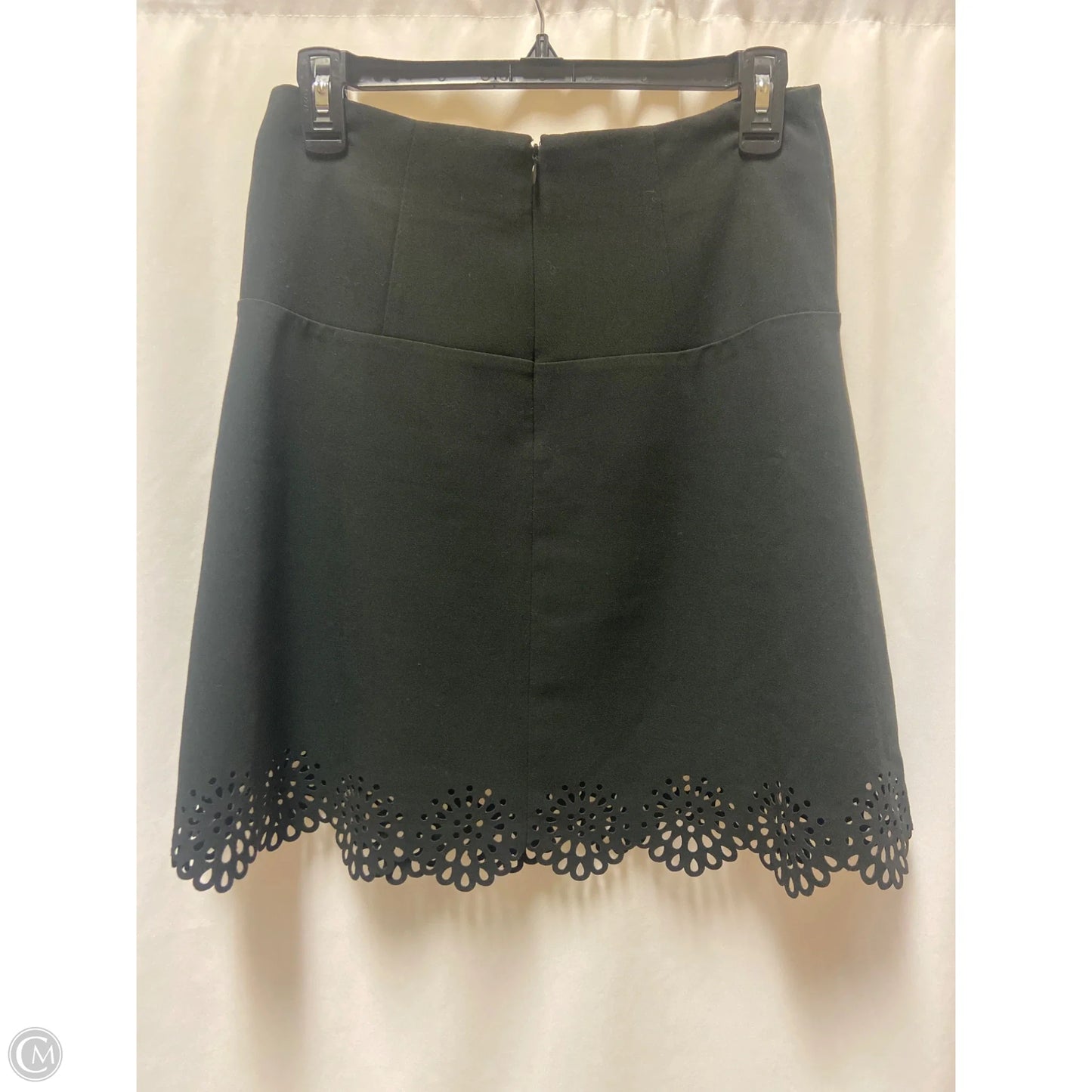 Skirt Midi By Loft In Black, Size: 0