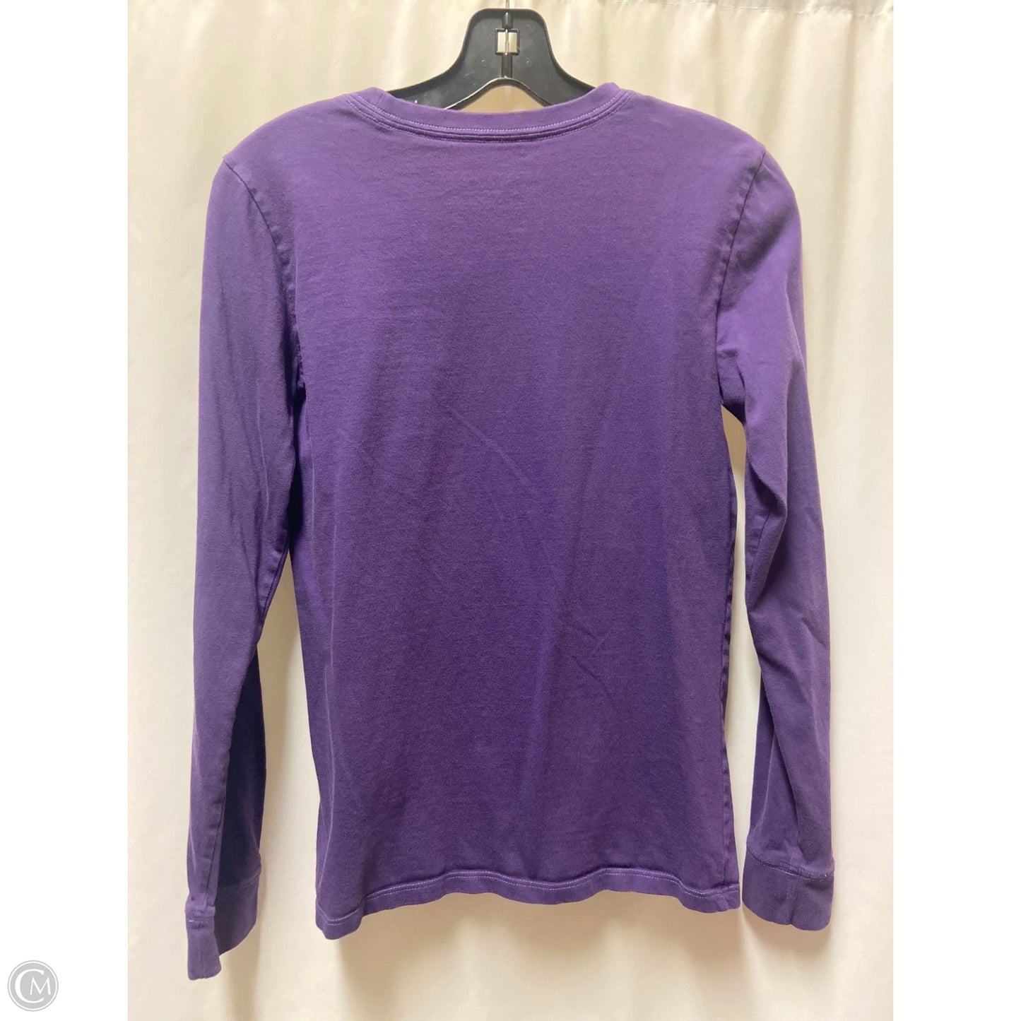 Top Long Sleeve By Life Is Good In Purple, Size: Xs