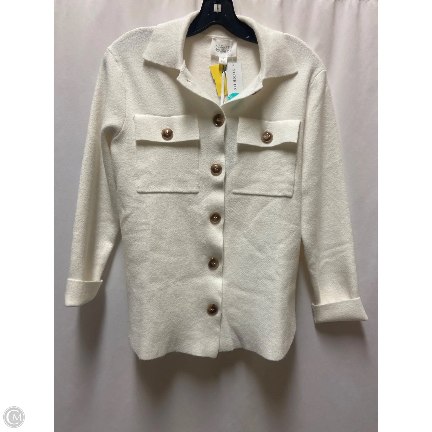 Cardigan By Market & Spruce In White, Size: S