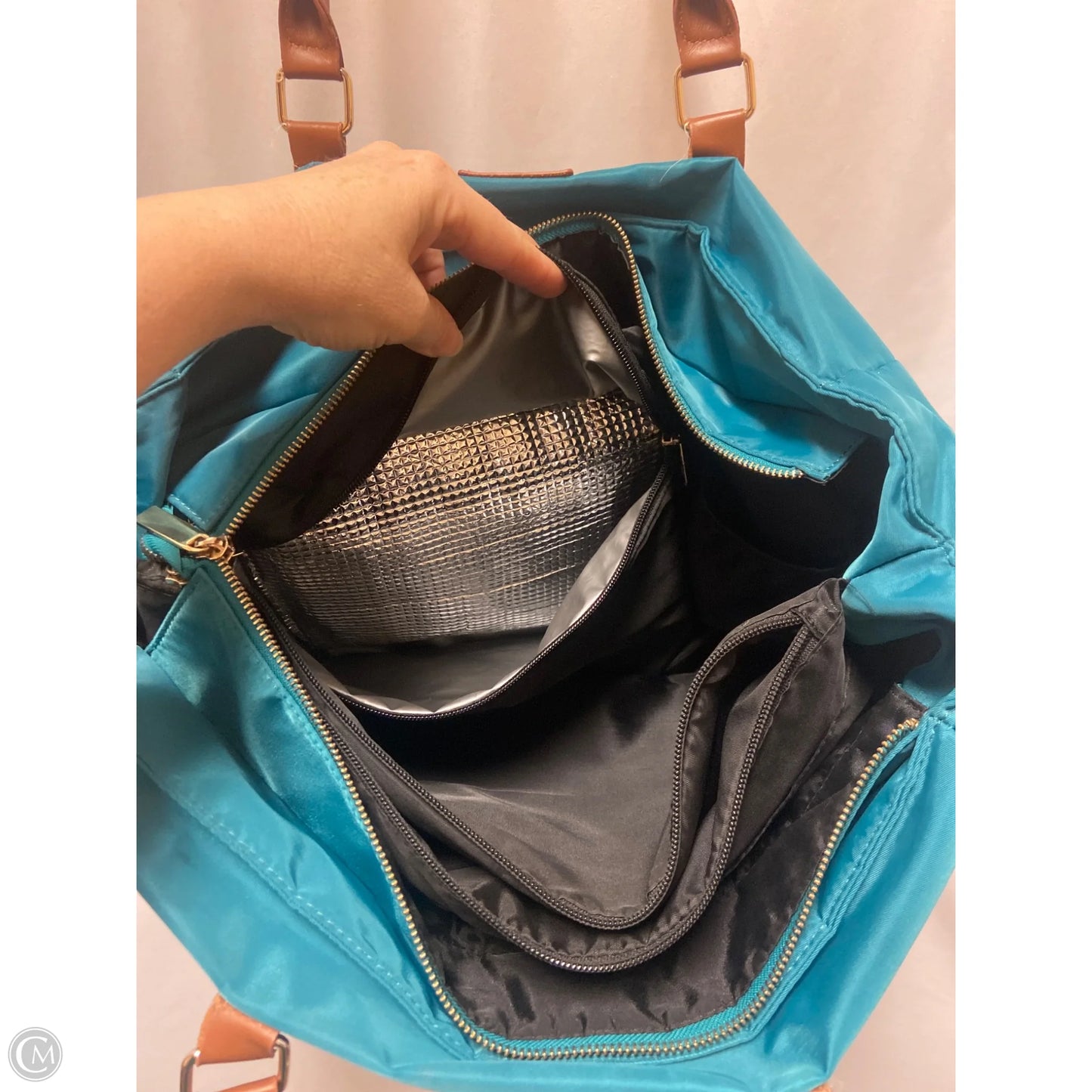 Tote By Clothes Mentor, Size: Large