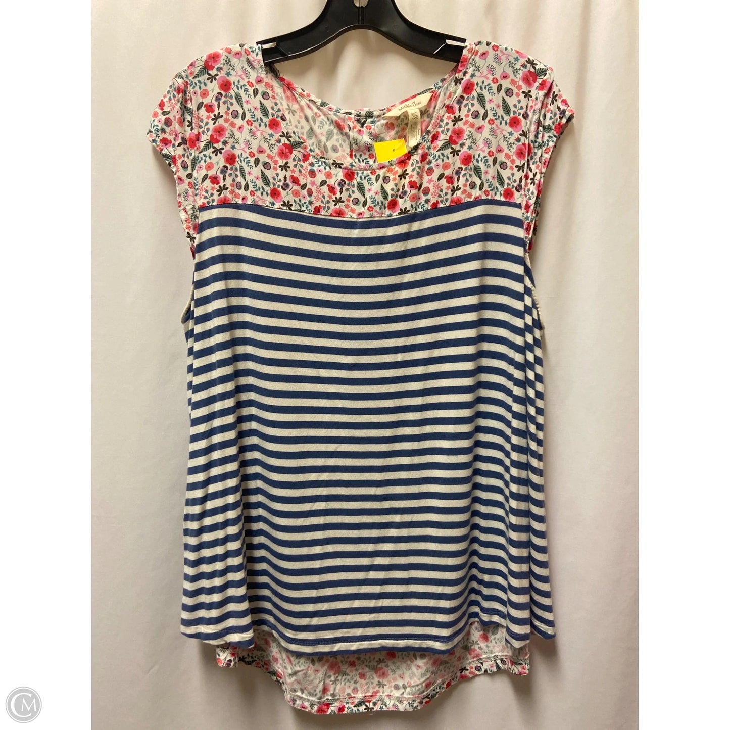 Top Sleeveless By Matilda Jane In White, Size: Xxl