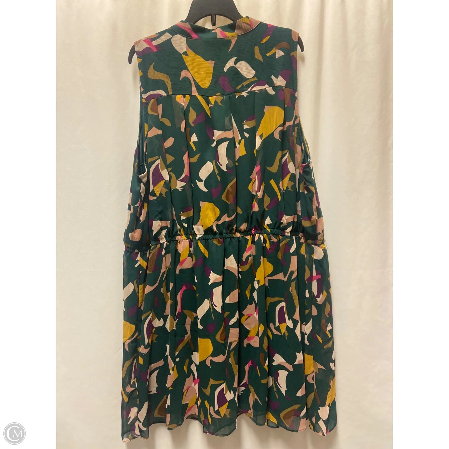 Dress Casual Midi By Nine West In Green, Size: Xxl