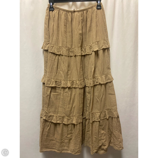 Skirt Maxi By Aerie In Brown, Size: M