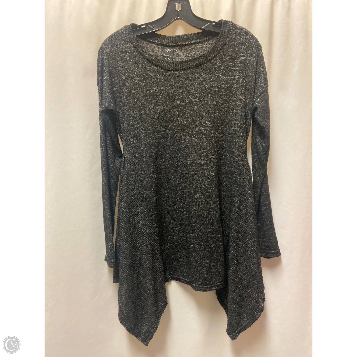 Top Long Sleeve By Lildy In Black, Size: S