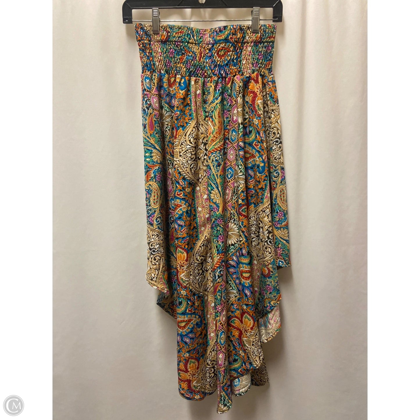 Skirt Midi By Shein In Yellow, Size: S