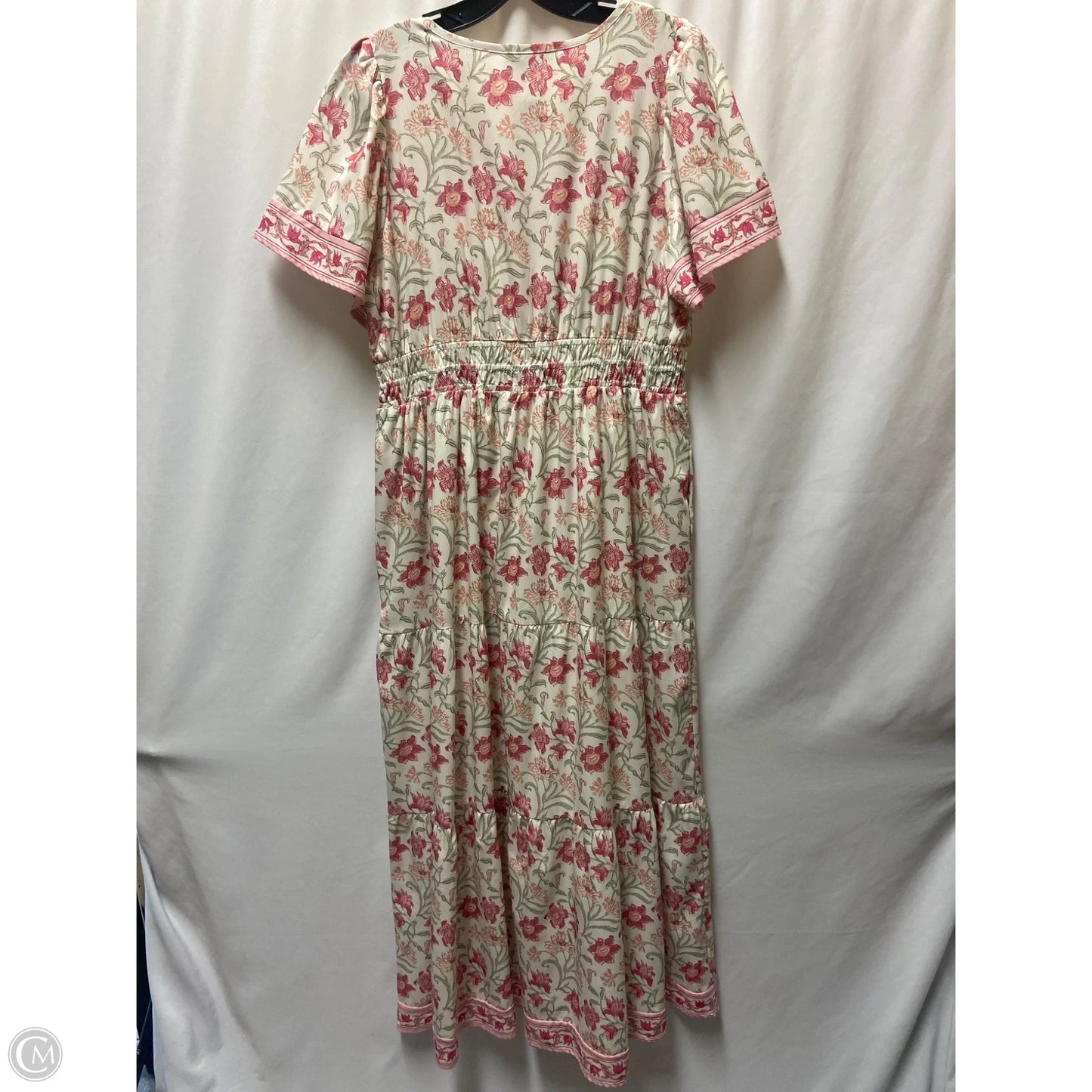 Dress Casual Maxi By Polagram In Pink, Size: L