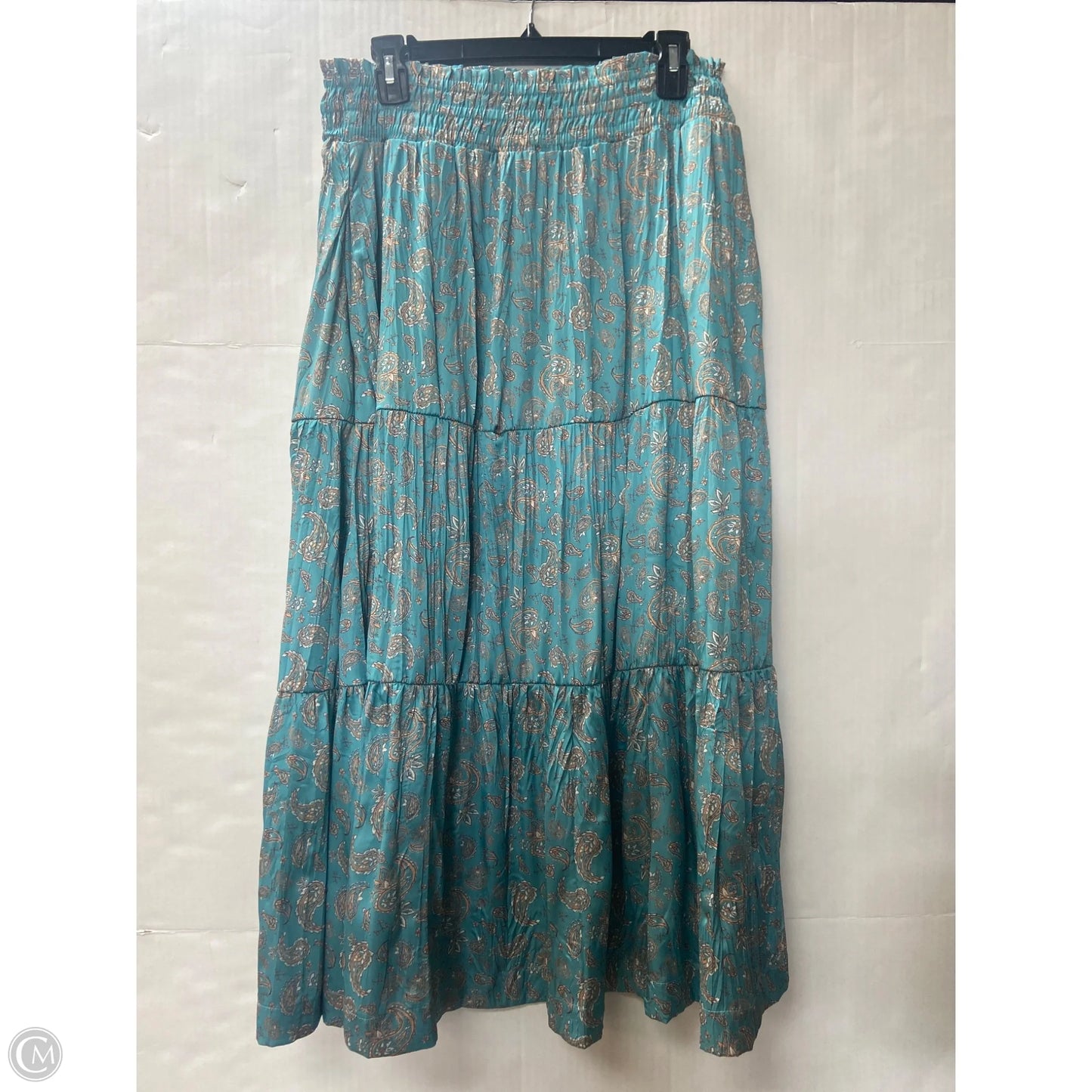 Skirt Maxi By Wishlist In Teal, Size: L