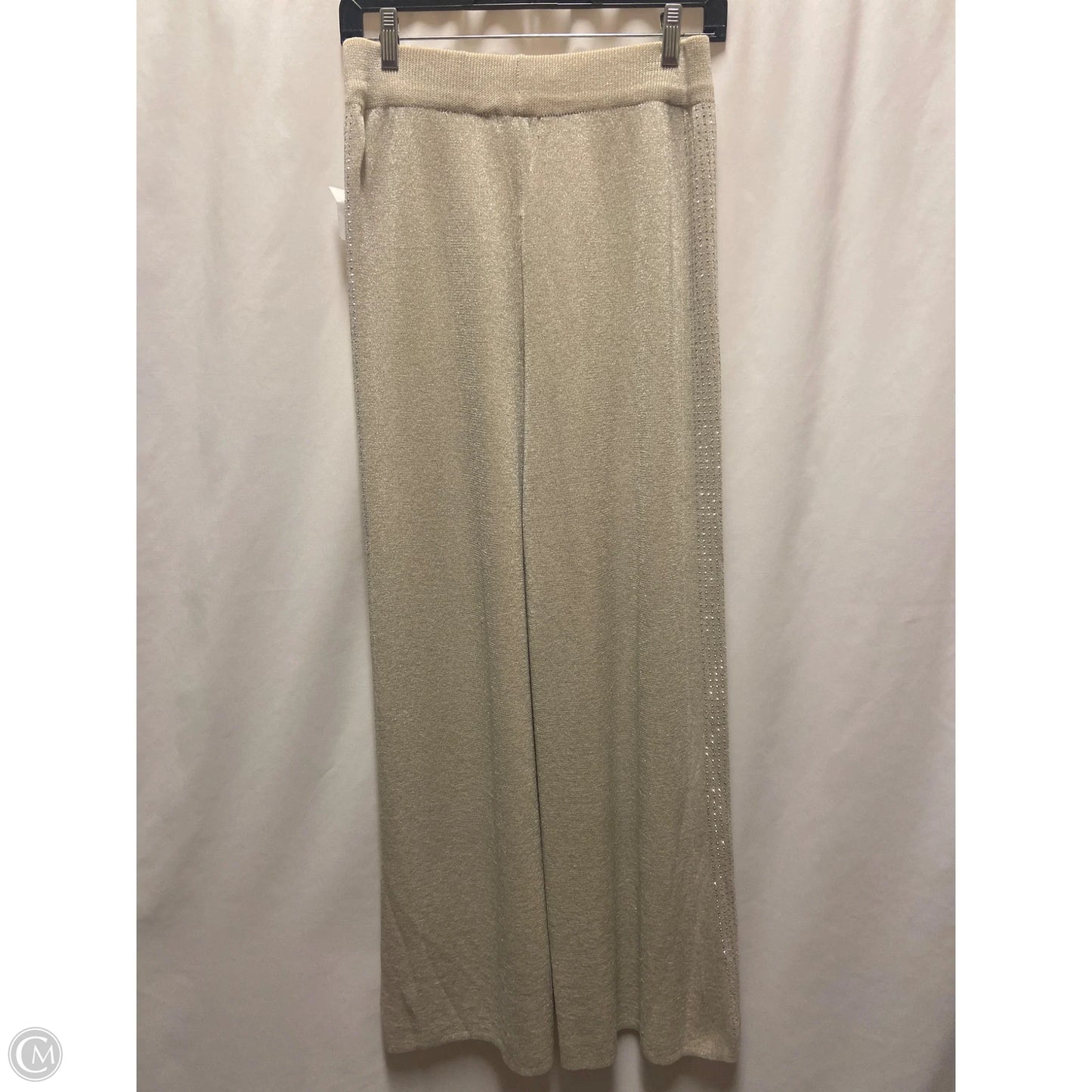 Pants Set 2pc By Ontwelfth In Gold & Silver, Size: S