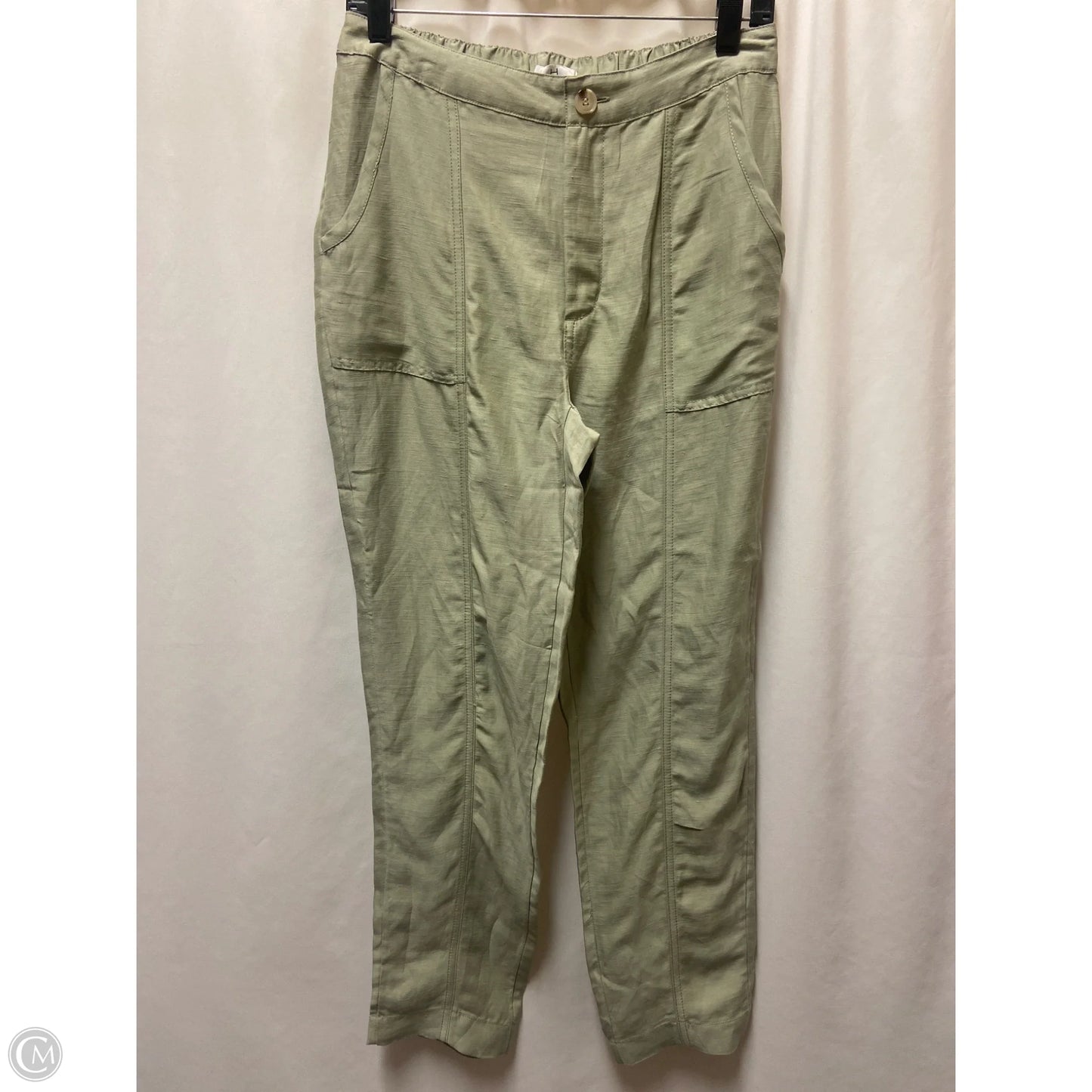 Pants Designer By Halston In Green, Size: S