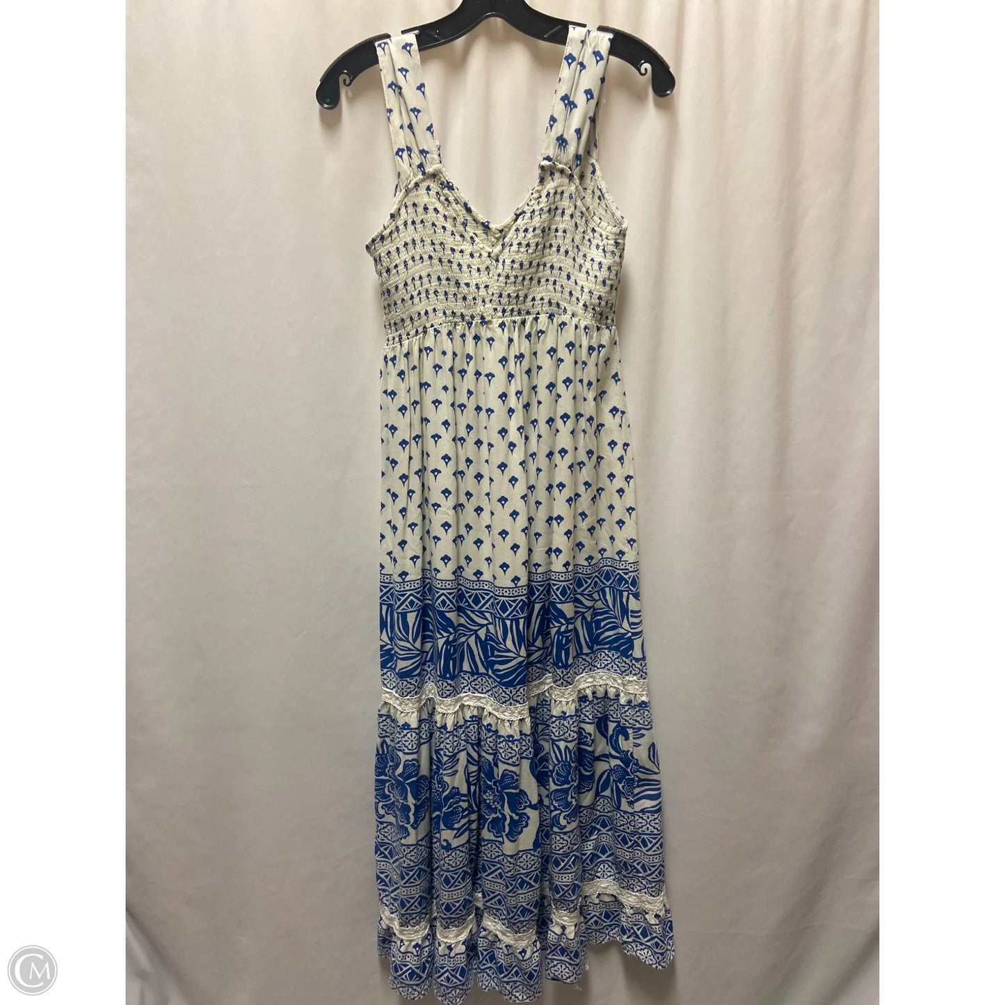 Dress Casual Maxi By Angie In Cream, Size: M