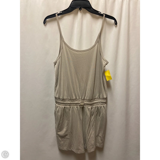 Athletic Dress By Flx In Beige, Size: S