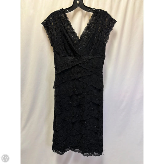 Dress Casual Midi By Marina In Black, Size: S