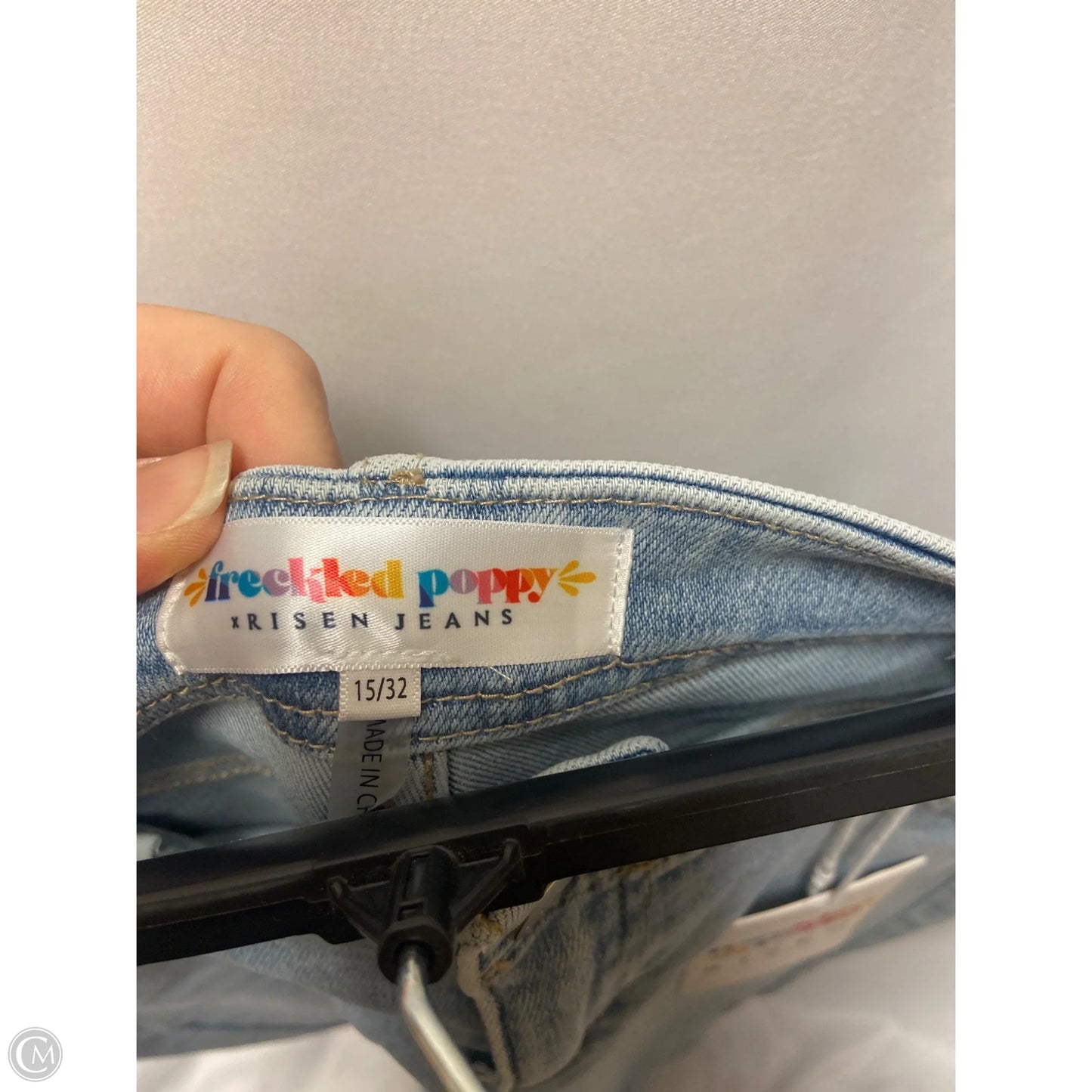 Jeans Wide Leg By Clothes Mentor In Blue Denim, Size: 14