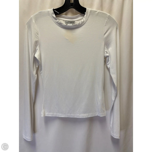 Top Long Sleeve By Better Together In White, Size: S
