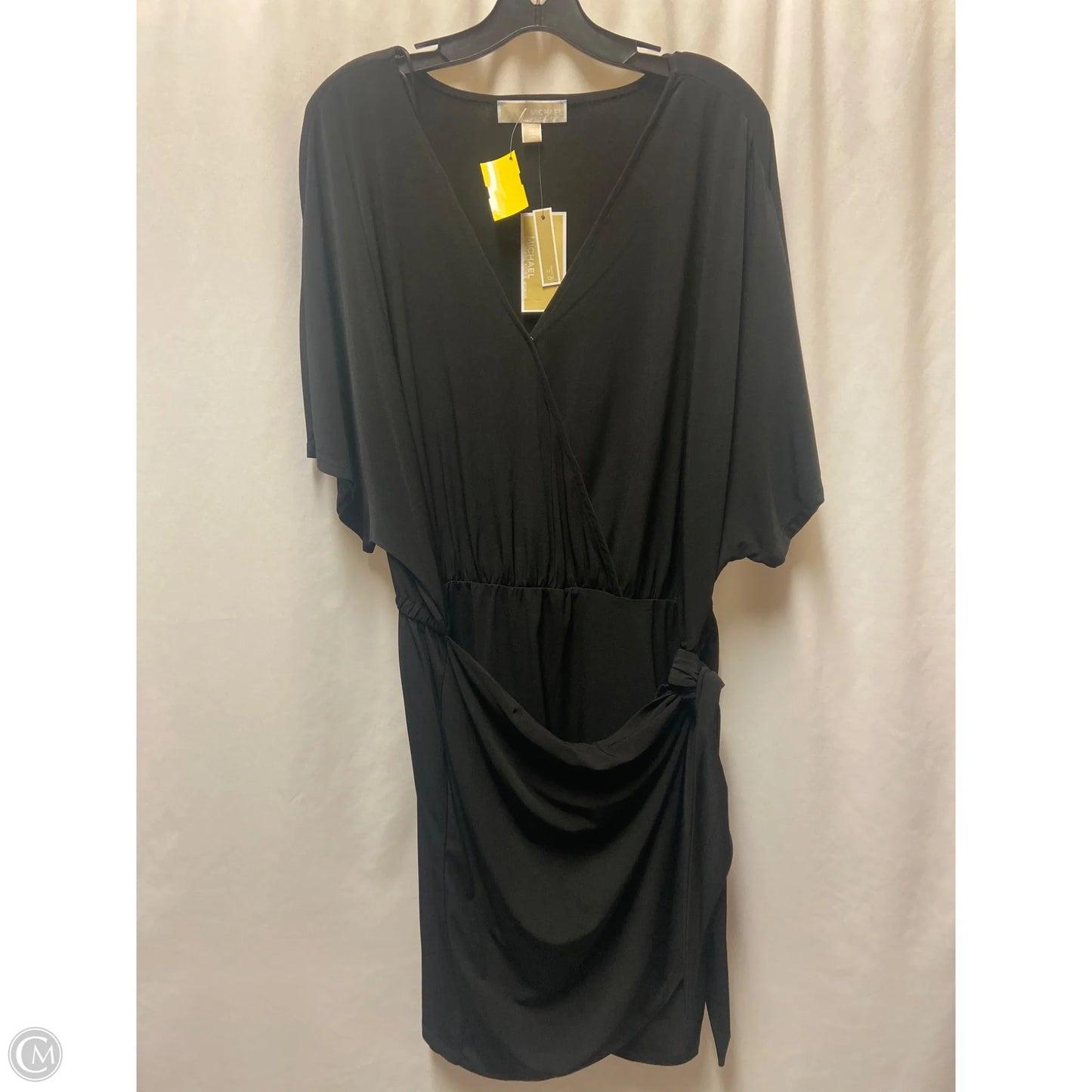 Dress Casual Midi By Michael By Michael Kors In Black, Size: 3x
